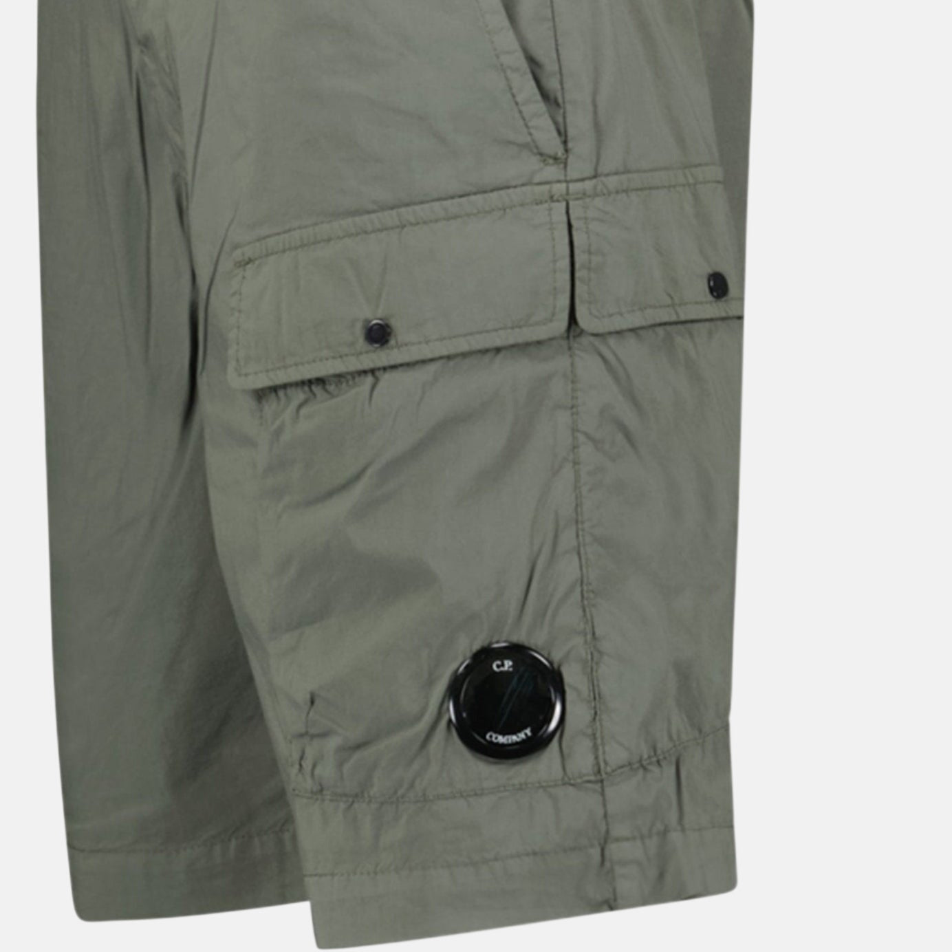 CP Company Stretch Sateen Cargo Shorts Ivy Green – A21 | Studio DOS by Designer Outlet Sales