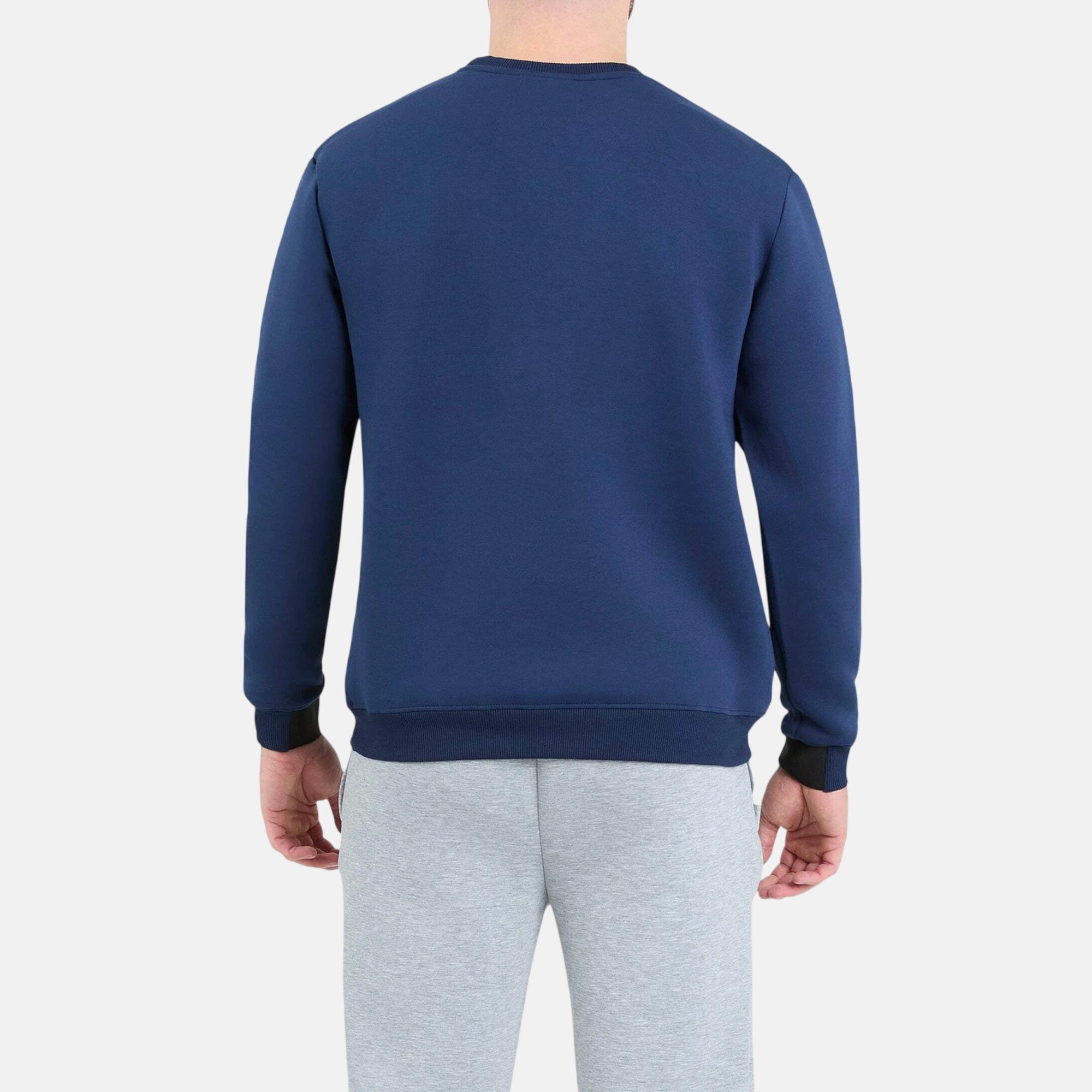 Ellesse Mens Corvaro Sweatshirt Navy – SPR786-S | Studio DOS by Designer Outlet Sales