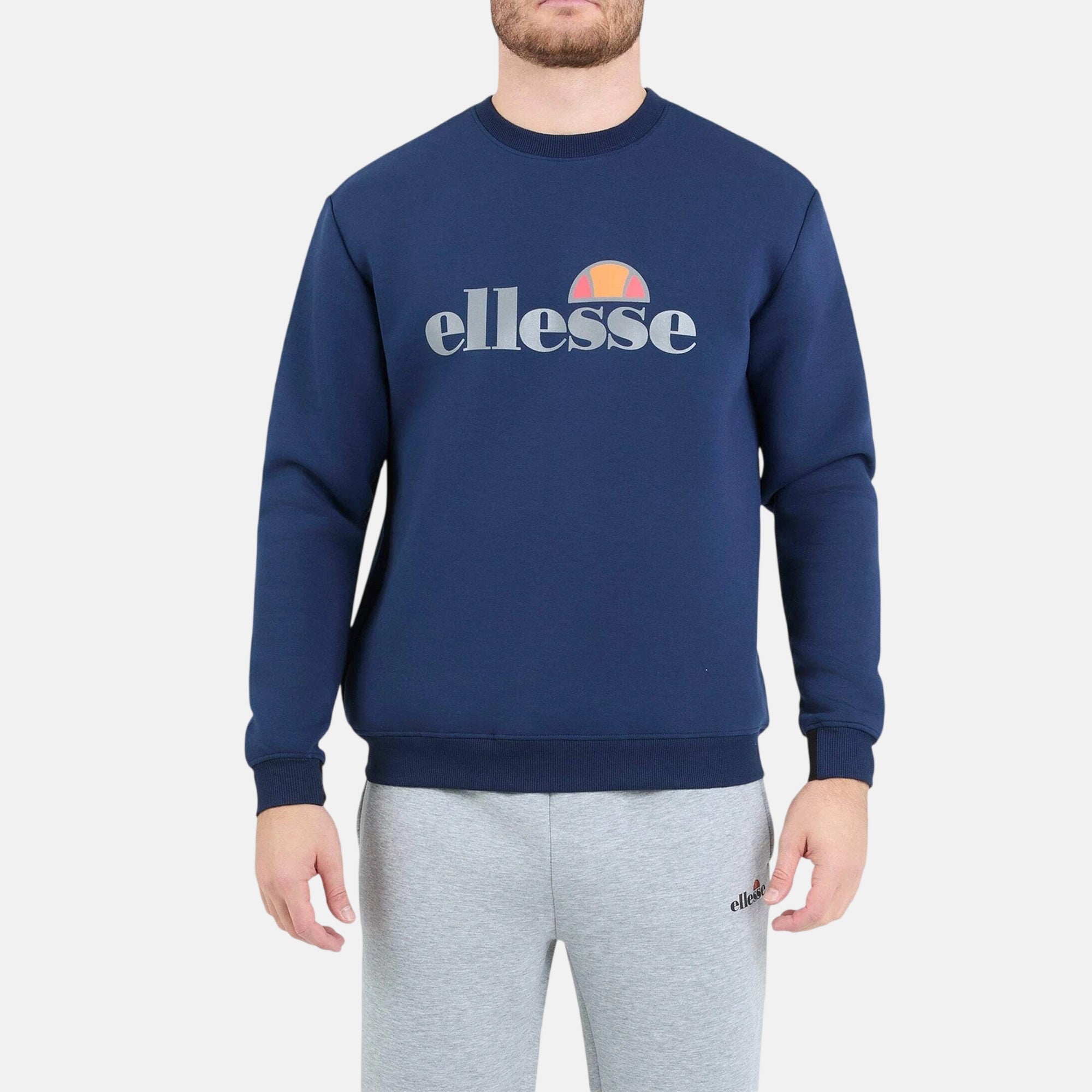 Ellesse Mens Corvaro Sweatshirt Navy – SPR786-S | Studio DOS by Designer Outlet Sales