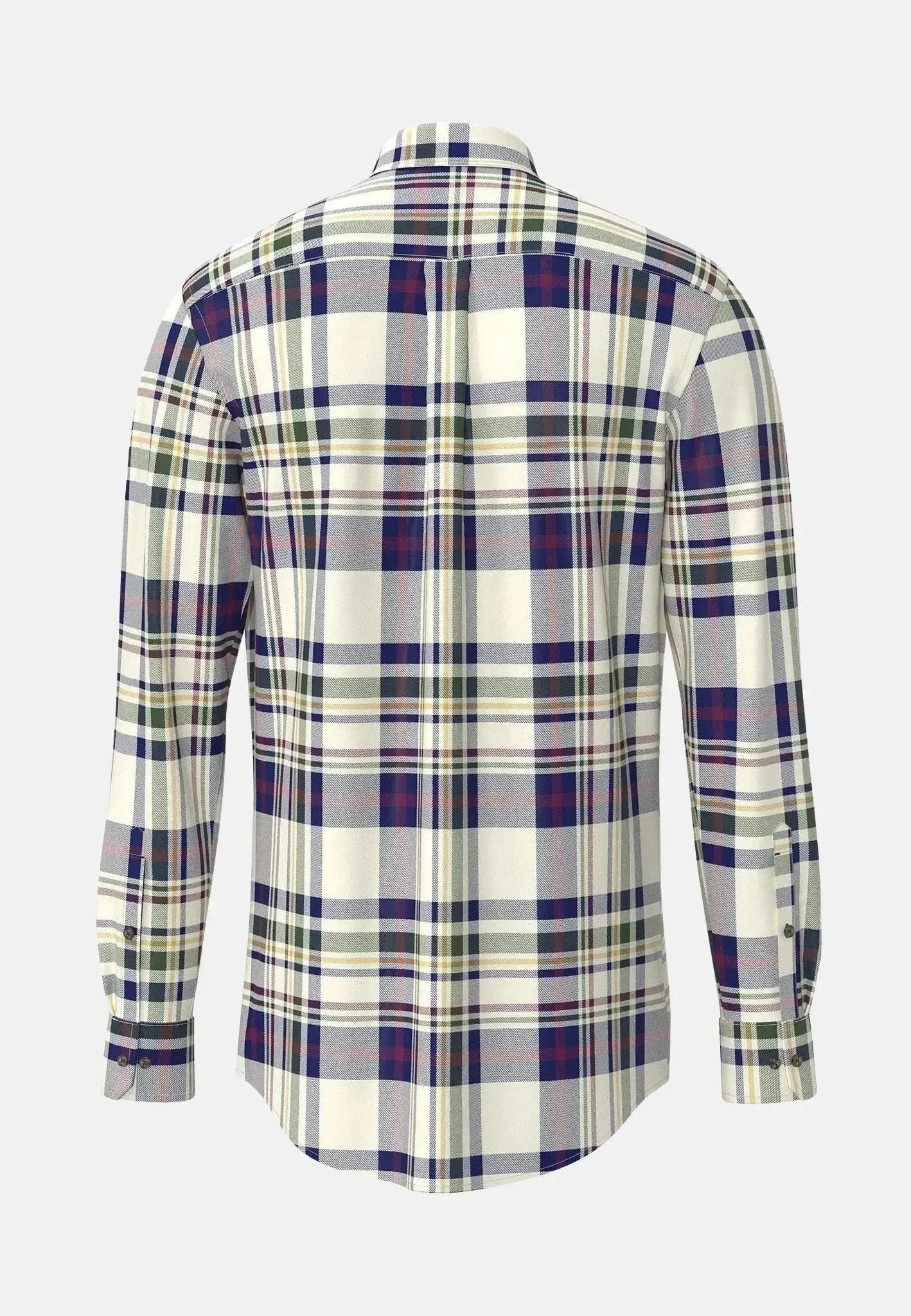 Fynch - Hatton Colourful Check Button Down Shirt Deep Merlot – 15098900-368-S | Studio DOS by Designer Outlet Sales