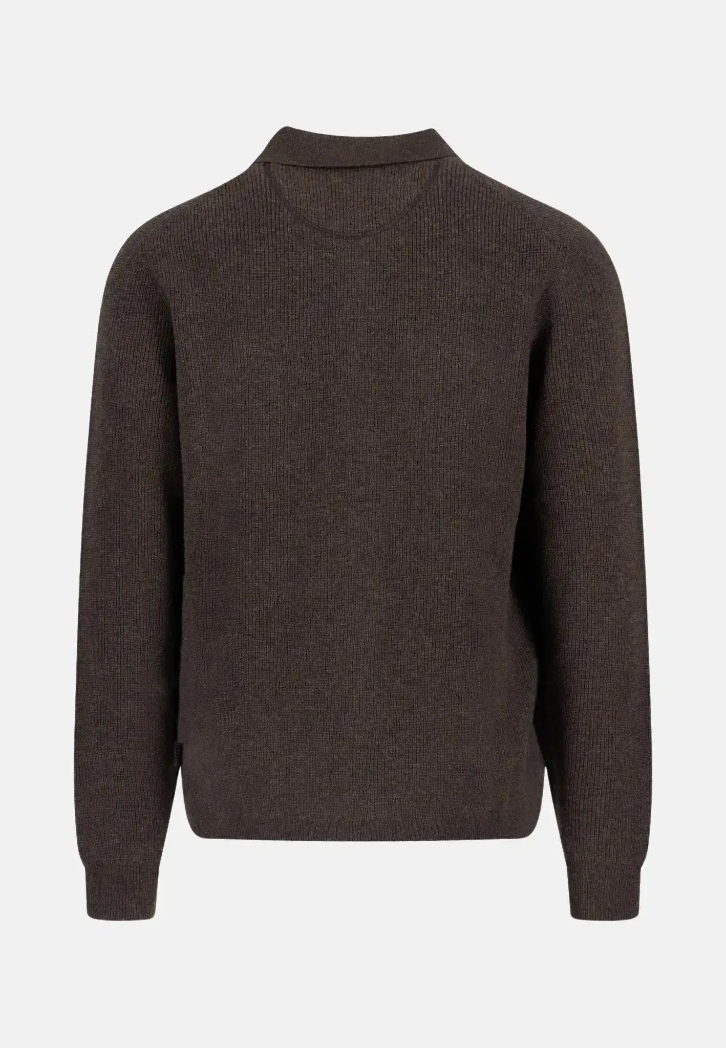 Fynch - Hatton Mens Merino Wool Cashmere Buttoned Cardigan Dark Chocolate – 1510807-861-S | Studio DOS by Designer Outlet Sales