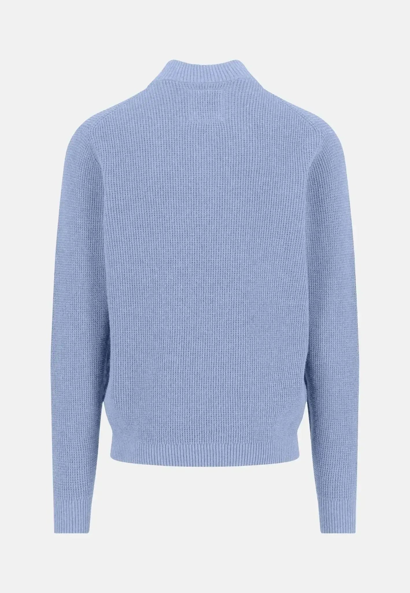 Fynch - Hatton Mens Structured Cotton 1/4 Zip Knit New Breeze – 1512206-653-S | Studio DOS by Designer Outlet Sales