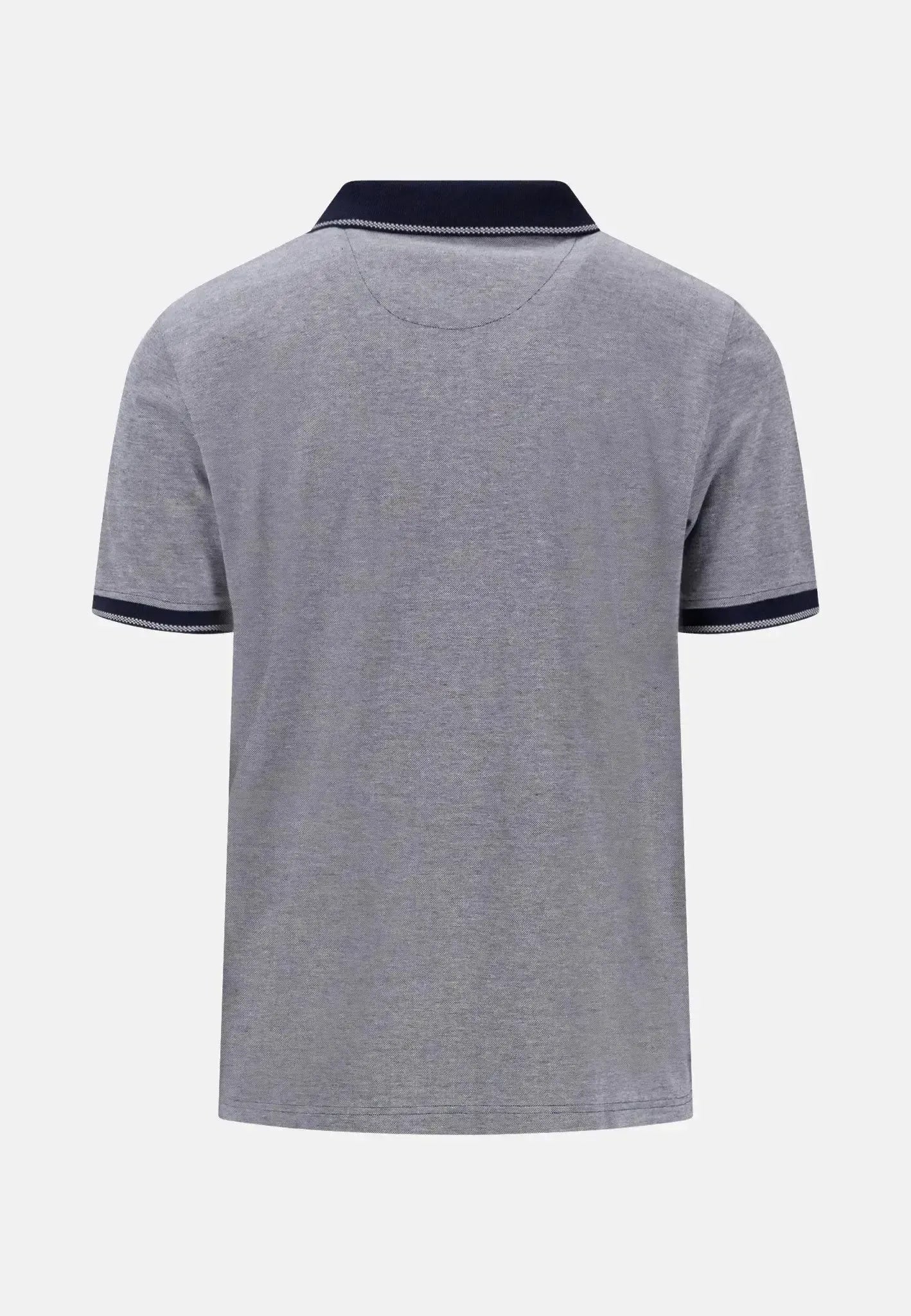 Fynch - Hatton Mens Two Tone Pique Polo Shirt Navy – 15031904-685-S | Studio DOS by Designer Outlet Sales