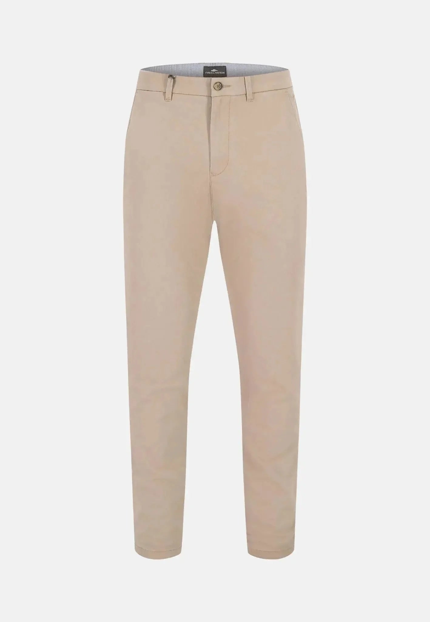 Fynch - Hatton Modern Fit Stretch Chino Beige – 14142801-833-32 34 | Studio DOS by Designer Outlet Sales