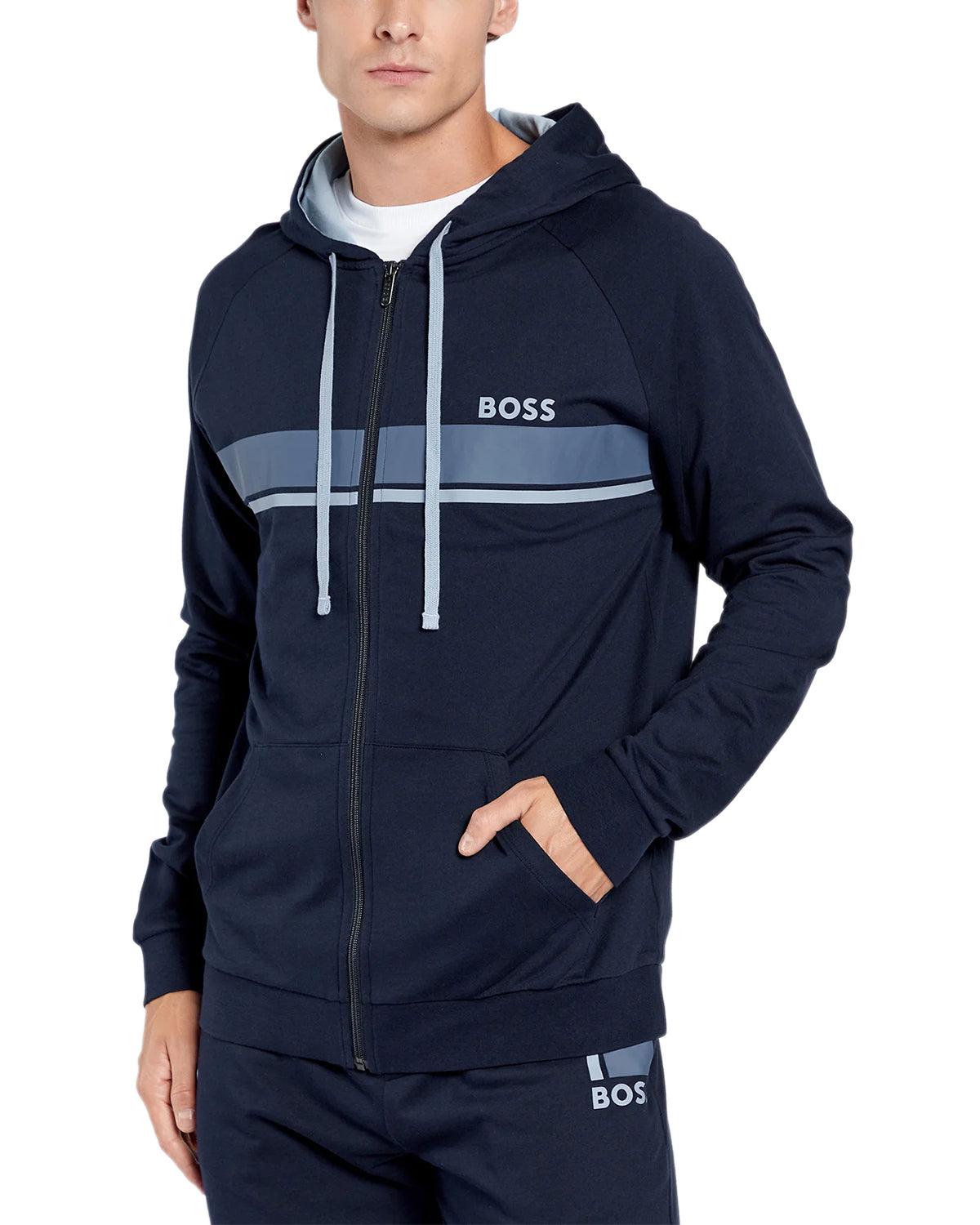 Boss authentic best sale full zip hoodie