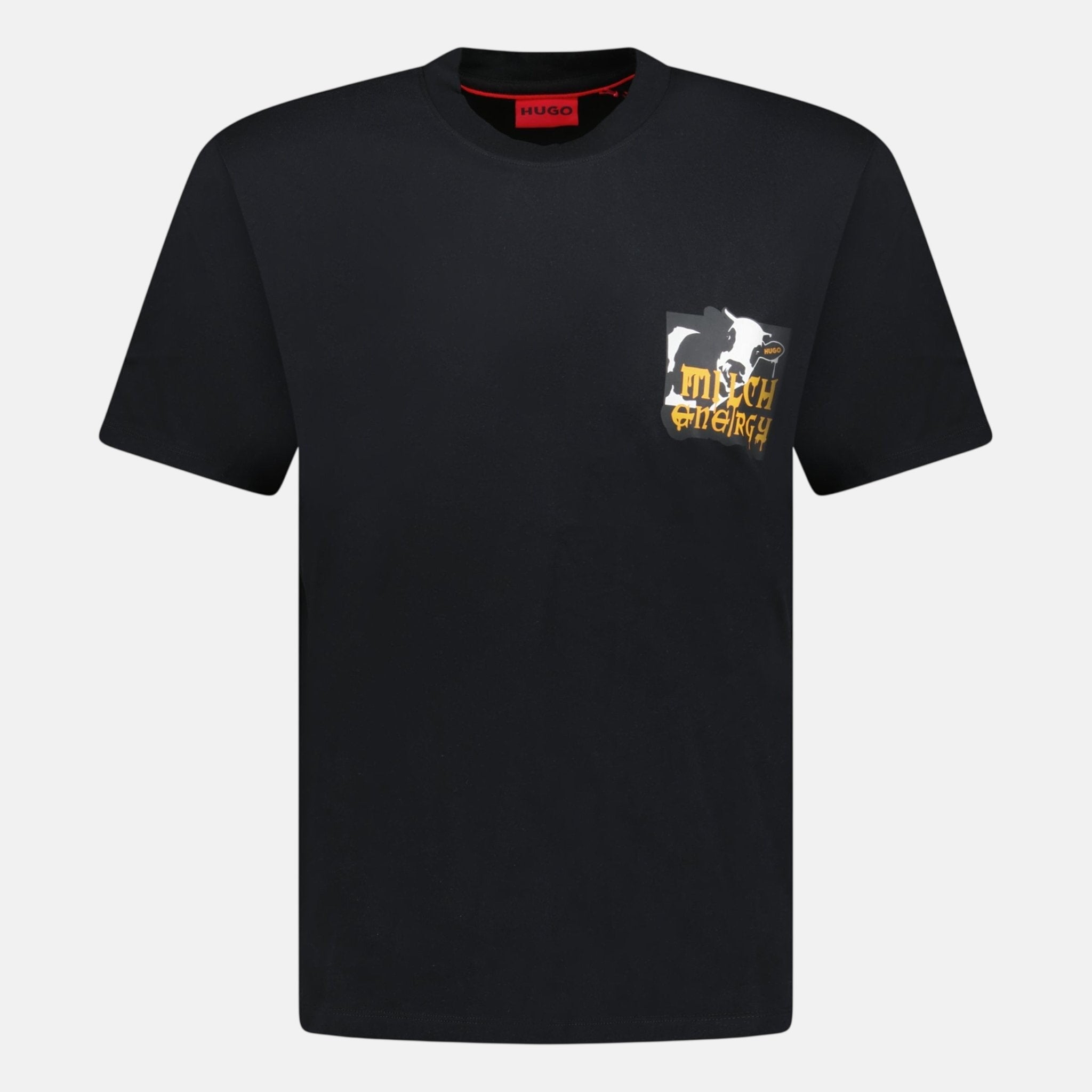 HUGO 'Milch Energy' T-Shirt Black – A32 | Studio DOS by Designer Outlet Sales