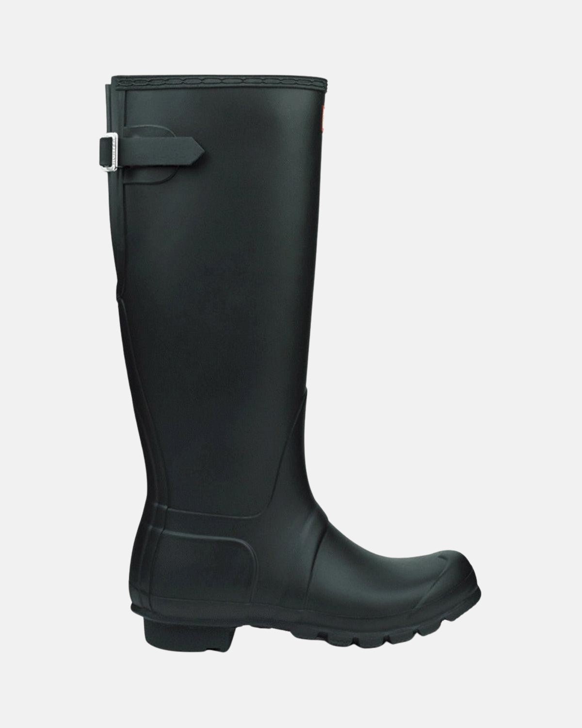 HUNTER WOMENS ORIGINAL TALL BACK ADJUSTABLE BOOTS BLACK – HUNTER-WFT1001RMA-BLK-UK3 | Studio DOS by Designer Outlet Sales