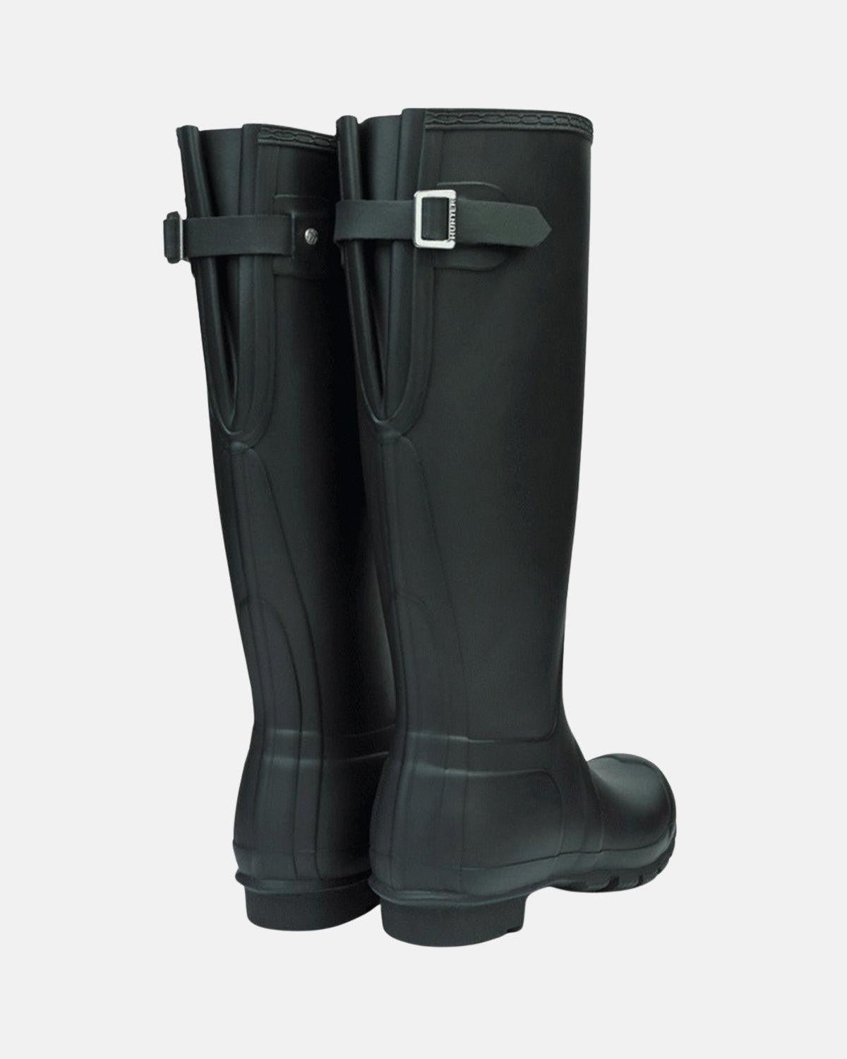 HUNTER WOMENS ORIGINAL TALL BACK ADJUSTABLE BOOTS BLACK – HUNTER-WFT1001RMA-BLK-UK3 | Studio DOS by Designer Outlet Sales