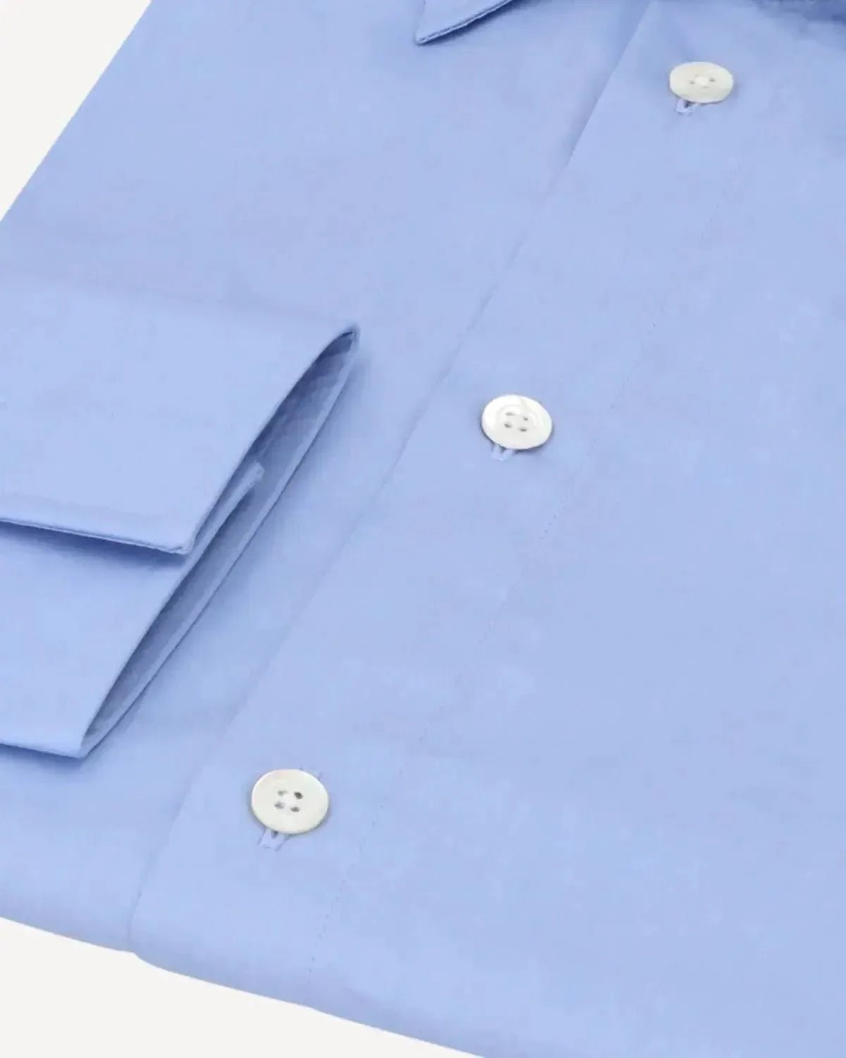 Kilgour Plain Cotton Poplin Shirt Sky Blue – 40541-007-379 | Studio DOS by Designer Outlet Sales