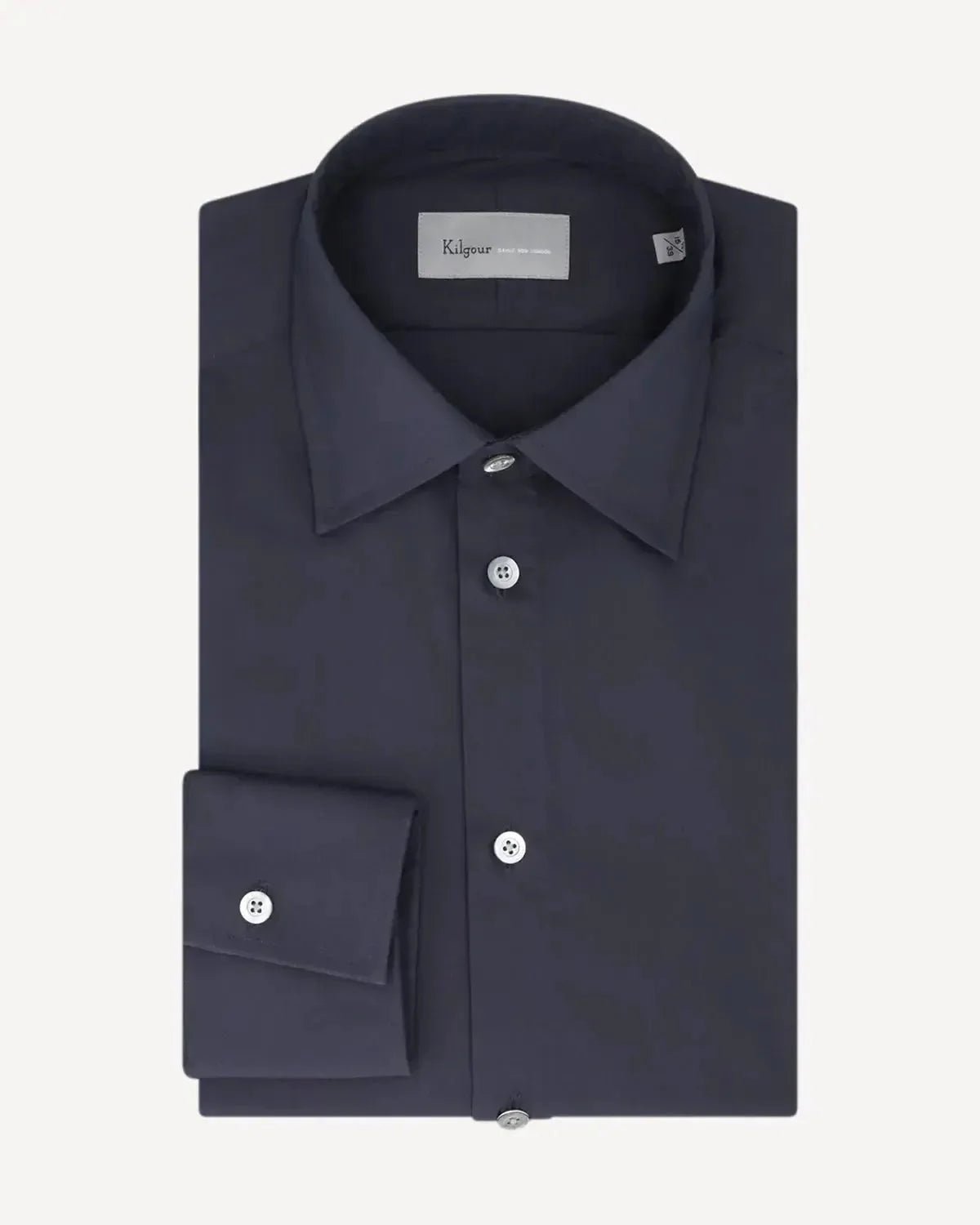 Kilgour Regular Collar Single Cuff Shirt Slate – 40541-007-704 | Studio DOS by Designer Outlet Sales