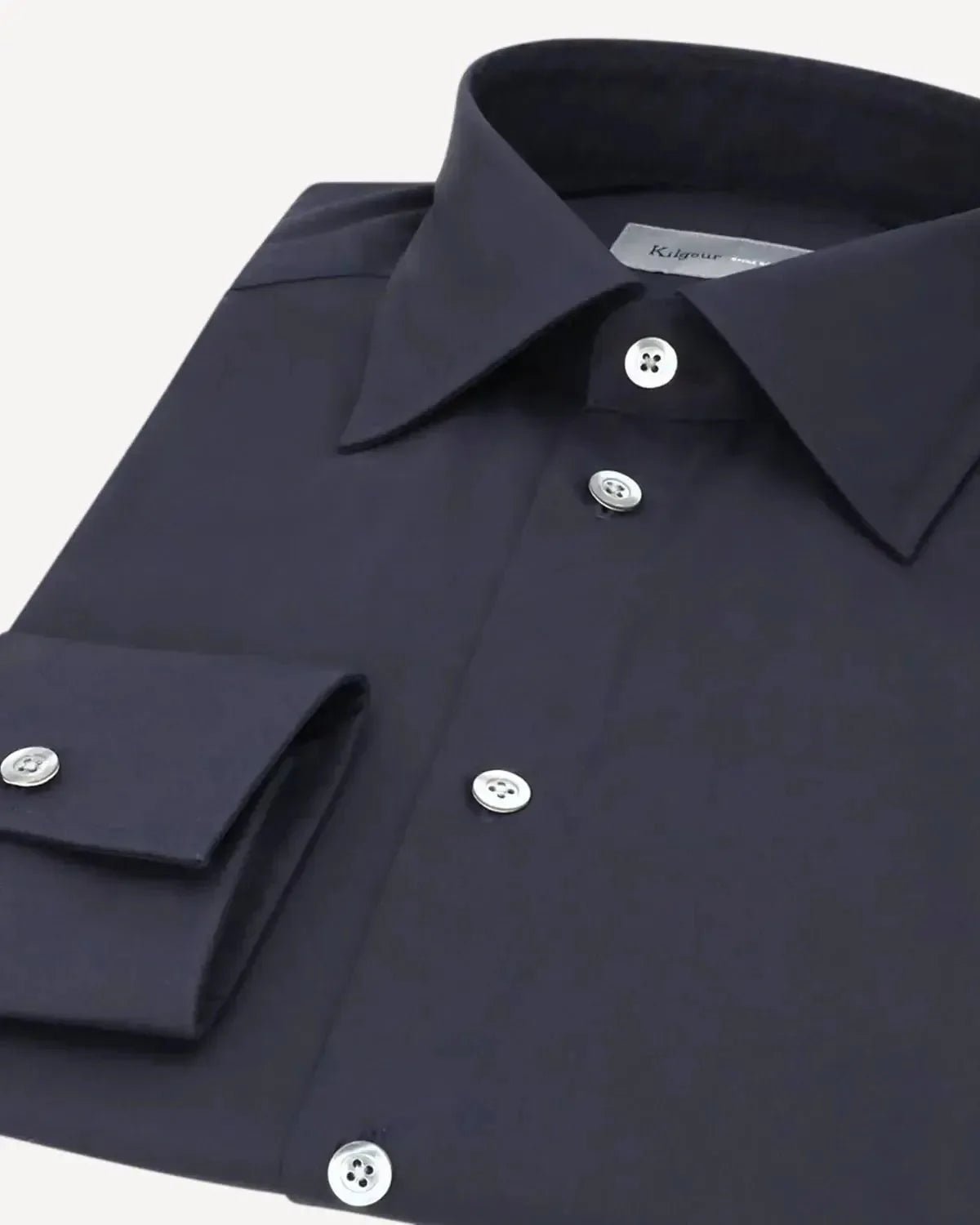 Kilgour Regular Collar Single Cuff Shirt Slate – 40541-007-704 | Studio DOS by Designer Outlet Sales