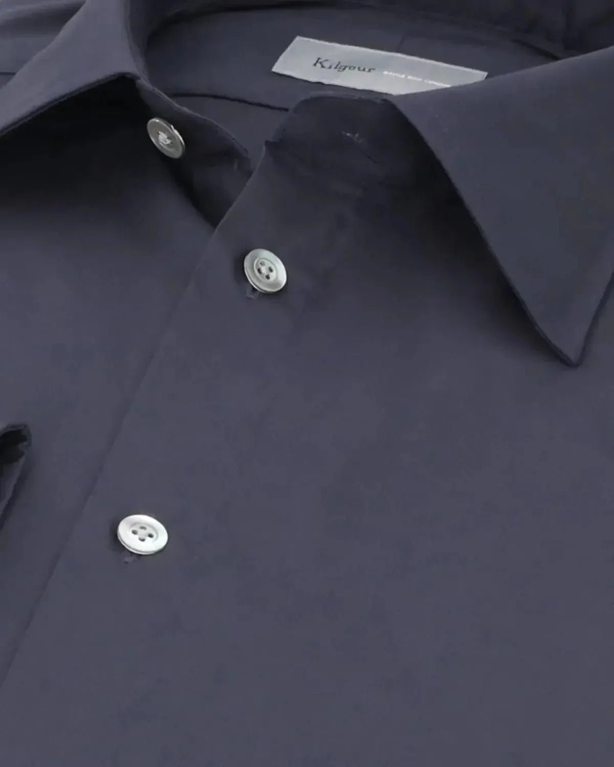 Kilgour Regular Collar Single Cuff Shirt Slate – 40541-007-704 | Studio DOS by Designer Outlet Sales