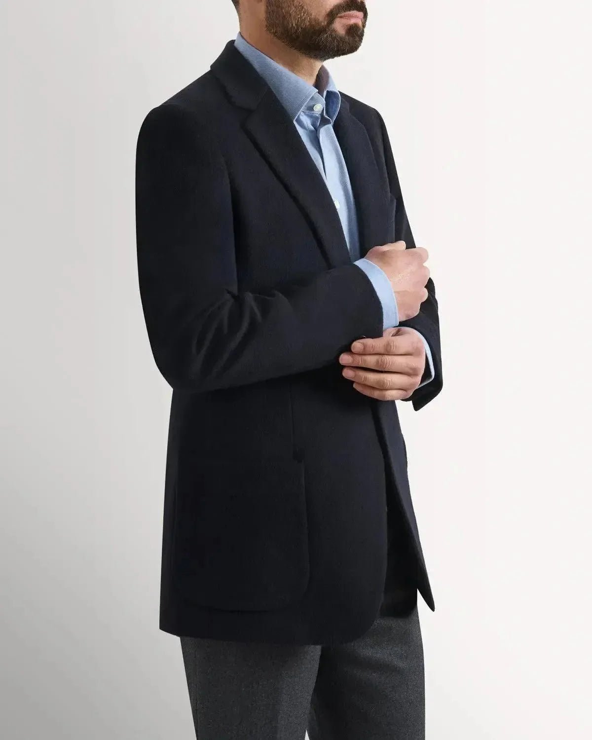 Kilgour SB Classic Wool Jacket Navy – K26015-38 | Studio DOS by Designer Outlet Sales