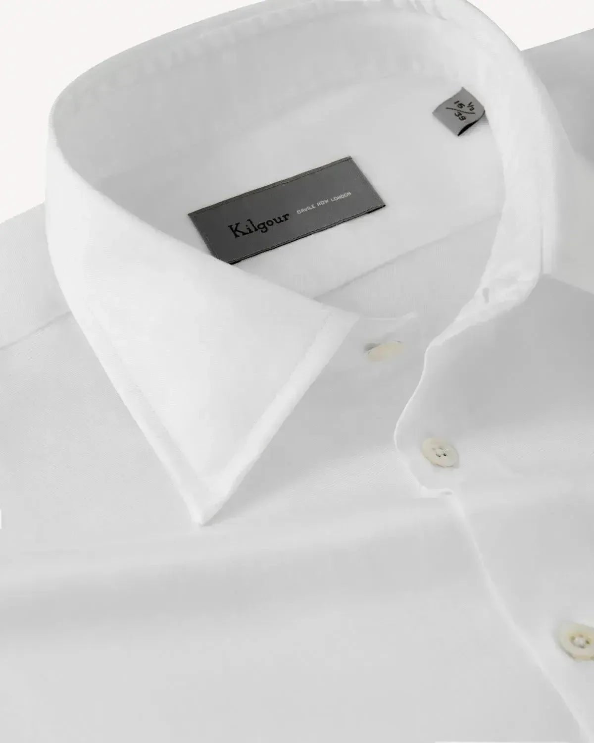 Kilgour Twill Shirt White – 40541-027-007 | Studio DOS by Designer Outlet Sales