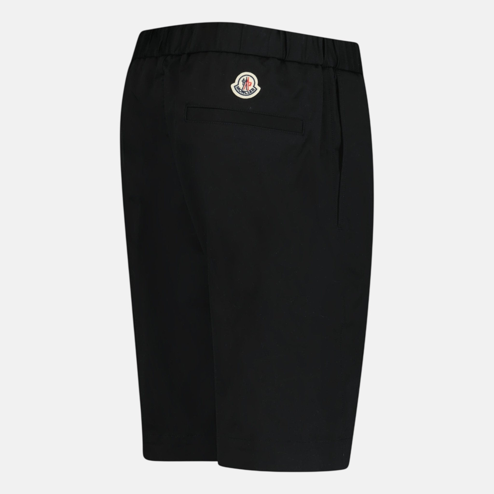 Moncler Bermuda Track Pant Shorts Black – A14 | Studio DOS by Designer Outlet Sales