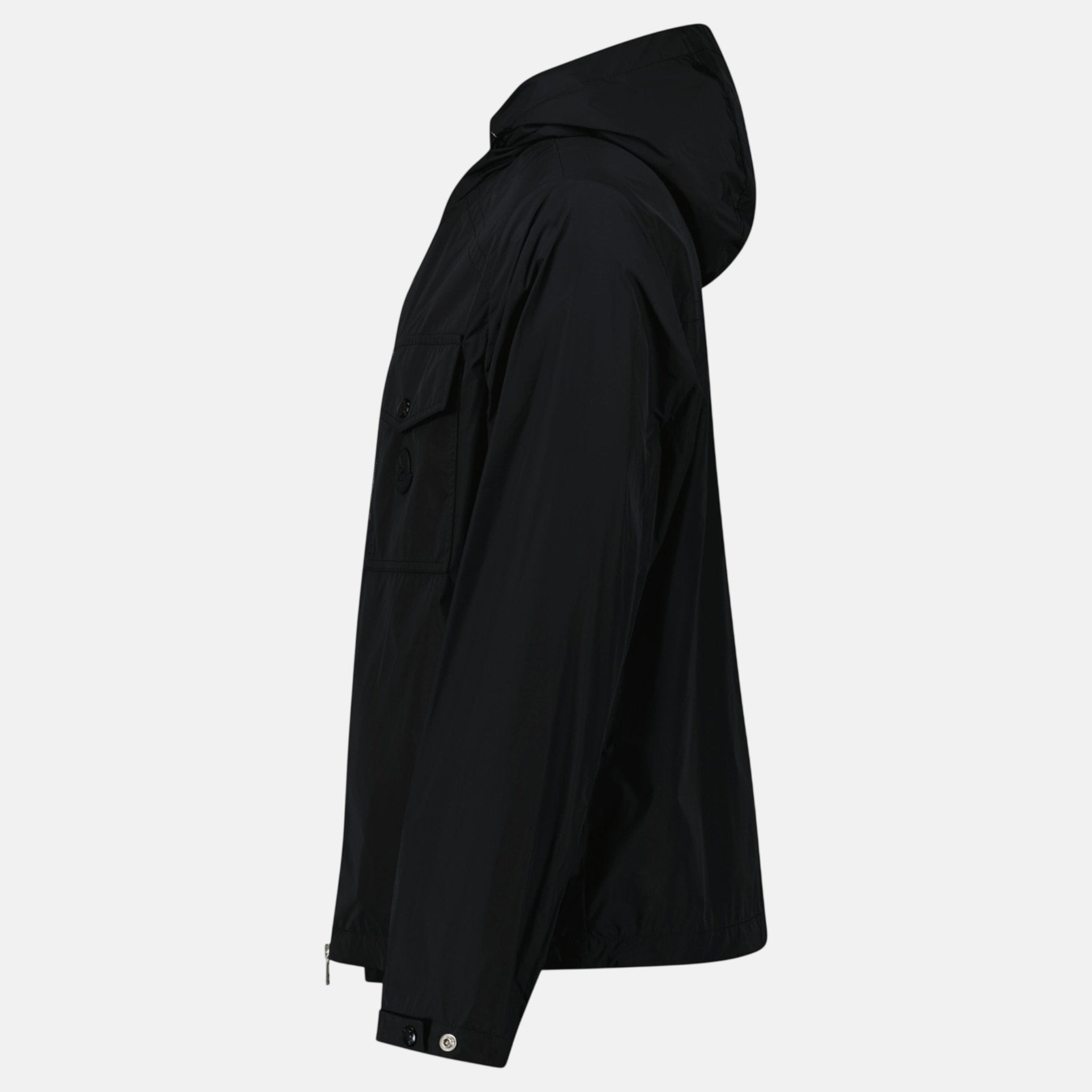 Moncler Fuyue Ghost Rubber Logo Jacket Black – sku-57673869459837 | Studio DOS by Designer Outlet Sales