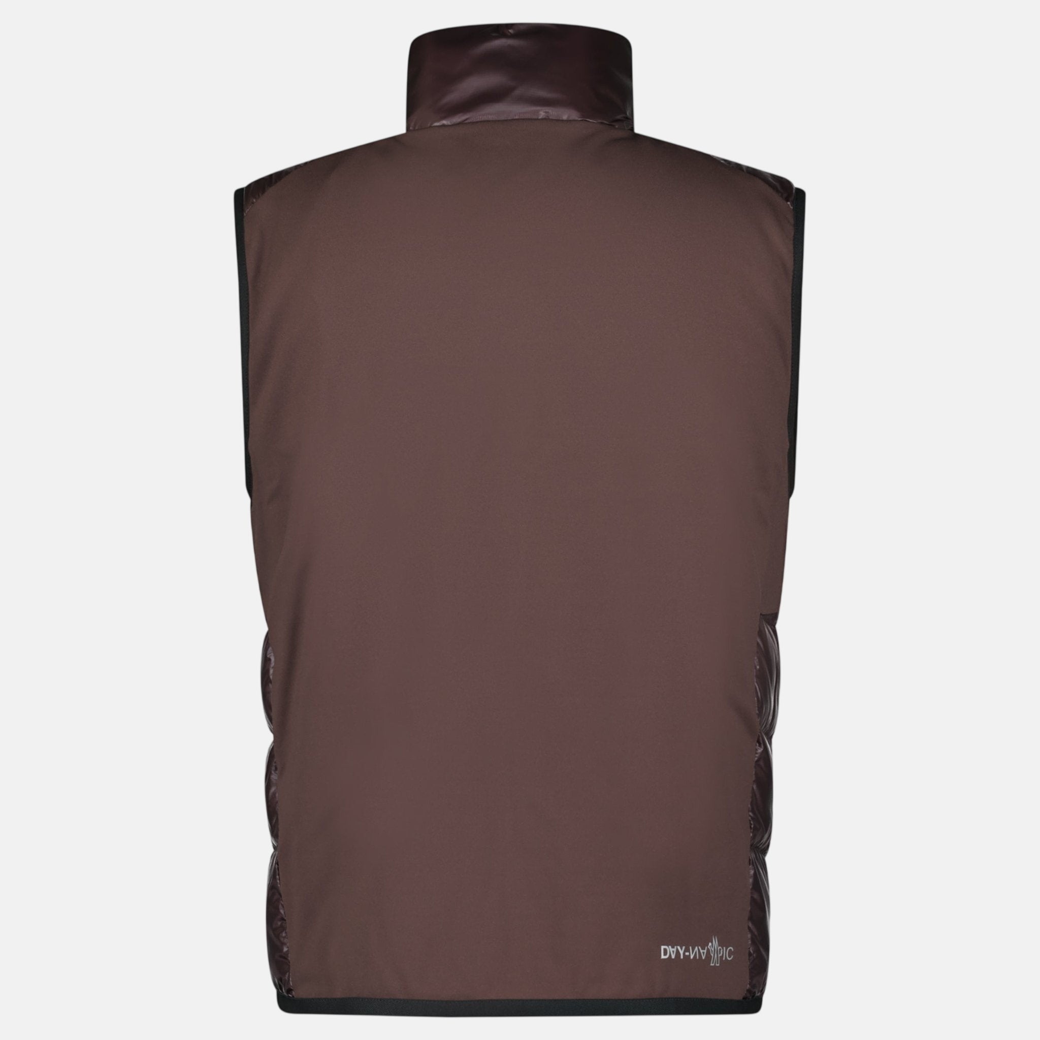 Moncler Grenoble Quilted Down Vest Gilet Brown – O14 | Studio DOS by Designer Outlet Sales