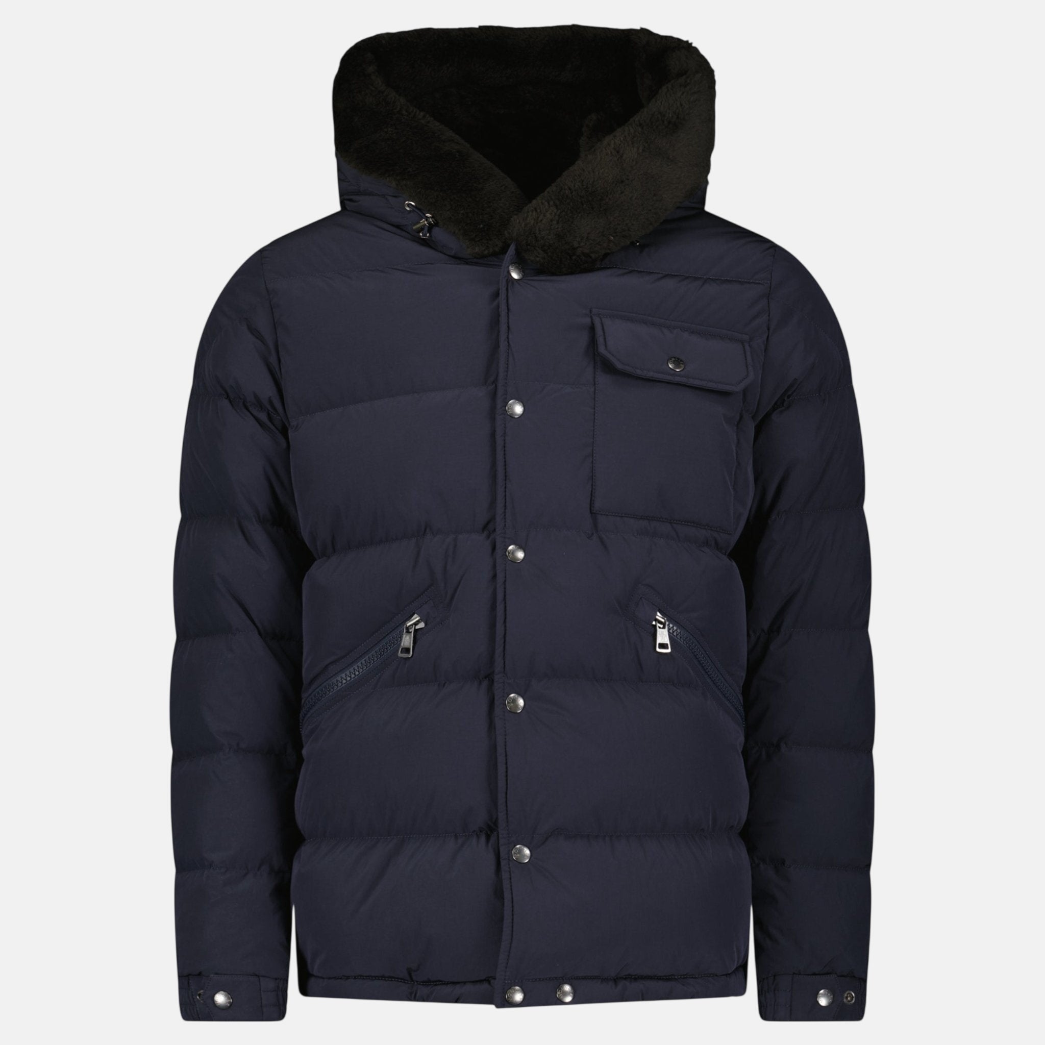 Moncler Marcelettes Quilted Down Jacket Navy – Rail 4 U | Studio DOS by Designer Outlet Sales
