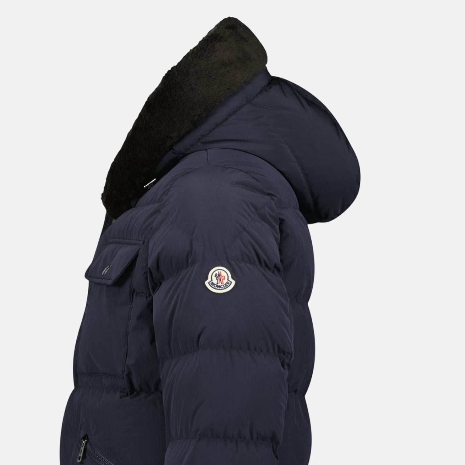 Moncler Marcelettes Quilted Down Jacket Navy – Rail 4 U | Studio DOS by Designer Outlet Sales