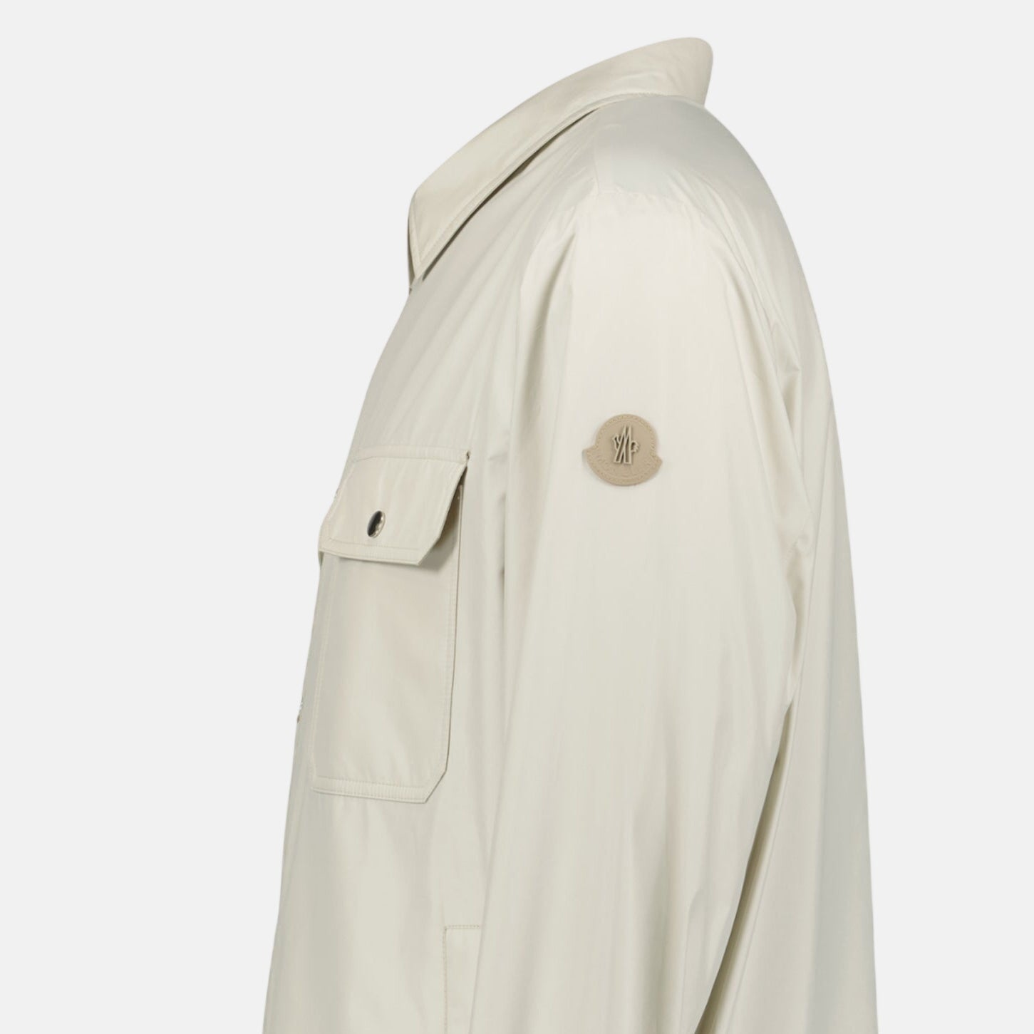 Moncler Piz Shirt Jacket Light Beige – G26 | Studio DOS by Designer Outlet Sales
