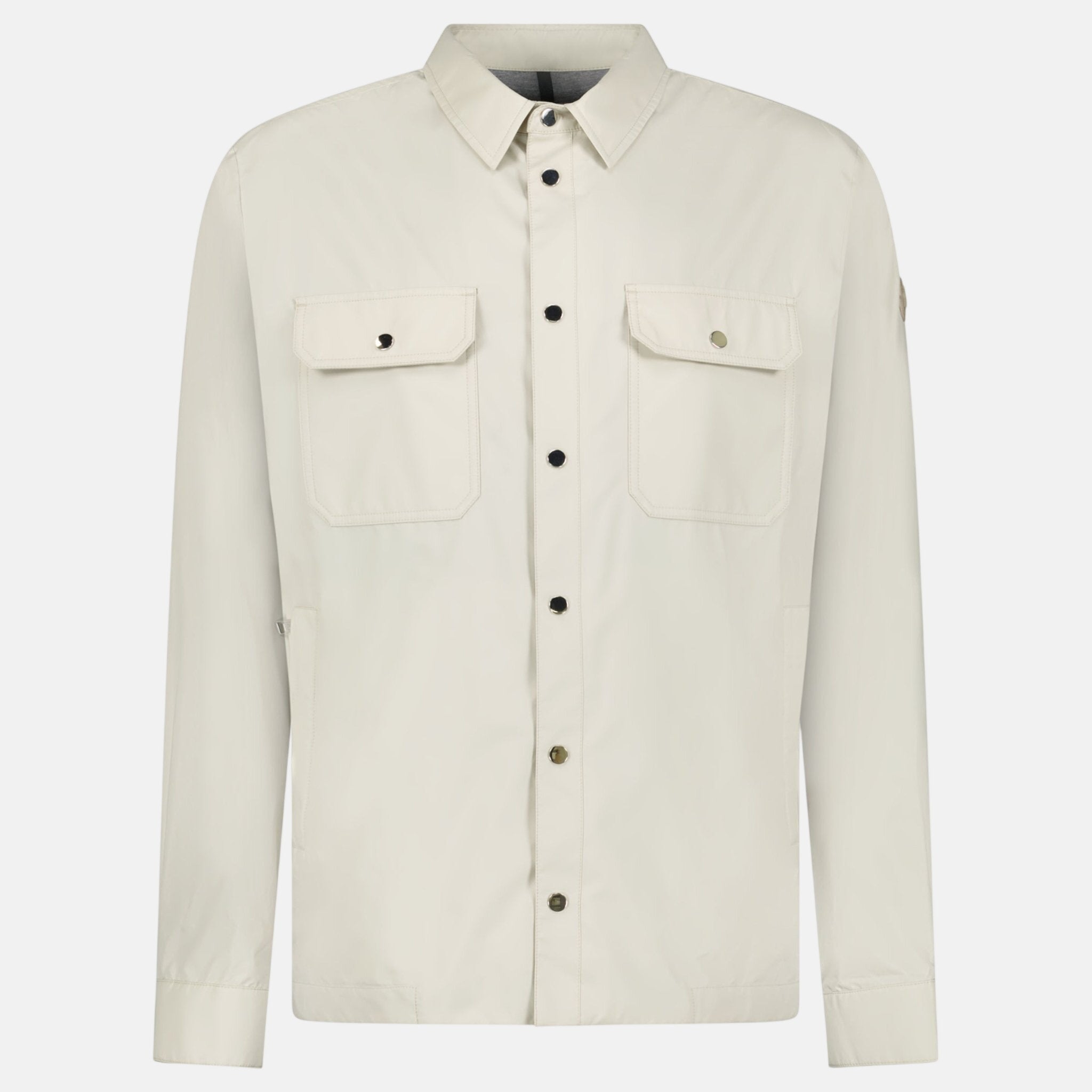 Moncler Piz Shirt Jacket Light Beige – G26 | Studio DOS by Designer Outlet Sales