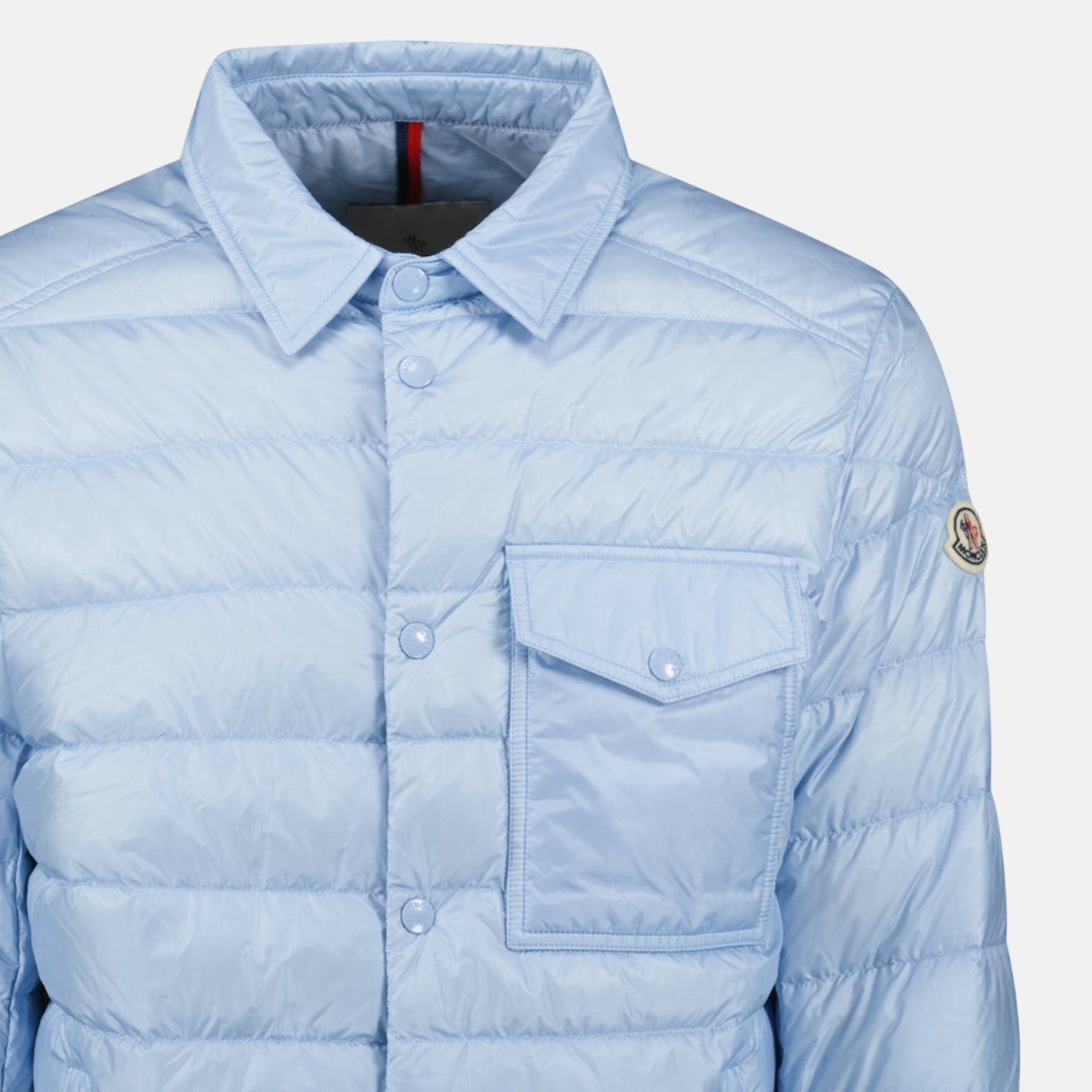 Moncler Tenibres Down Shirt Jacket Sky Blue – Rail 4 U | Studio DOS by Designer Outlet Sales