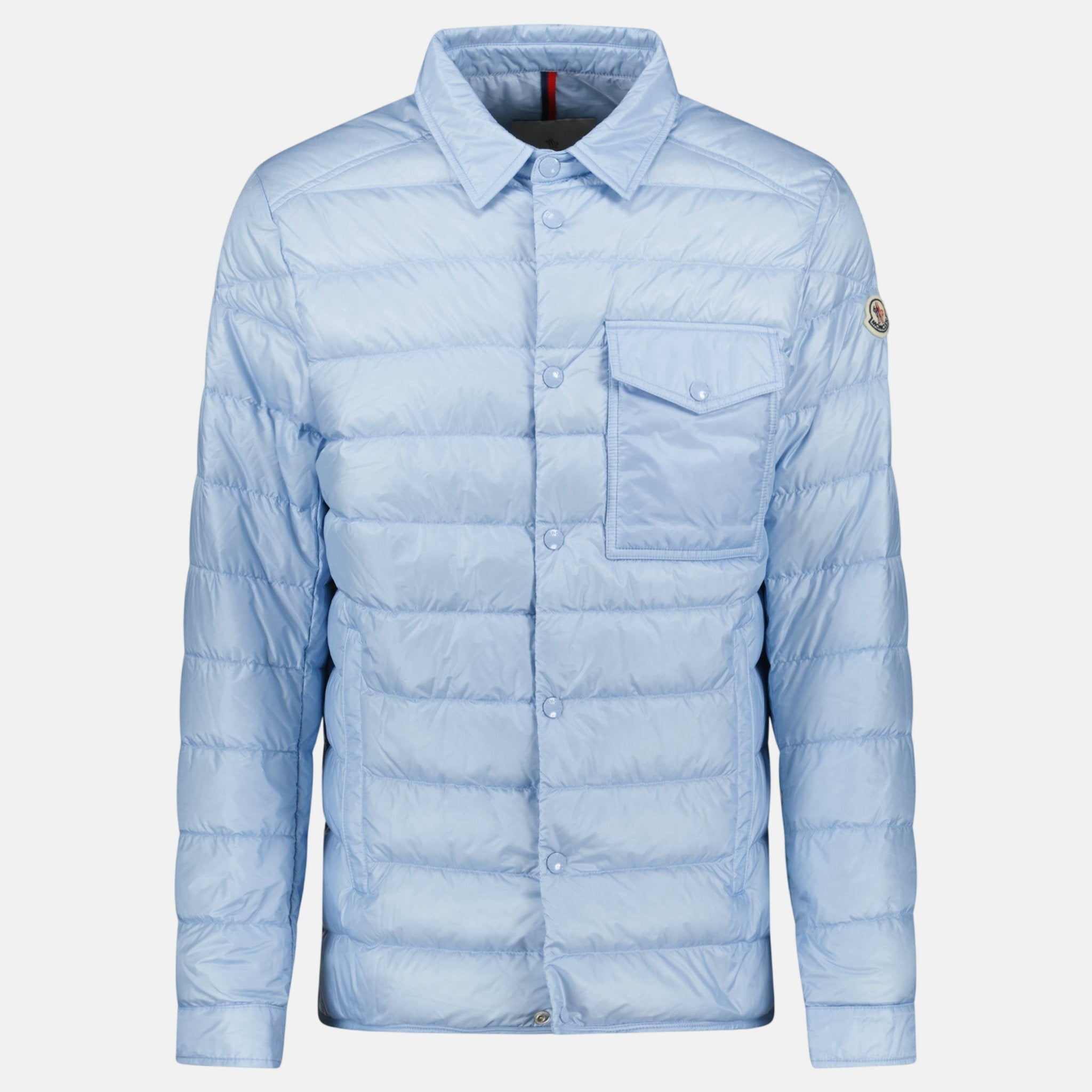 Moncler Tenibres Down Shirt Jacket Sky Blue – Rail 4 U | Studio DOS by Designer Outlet Sales