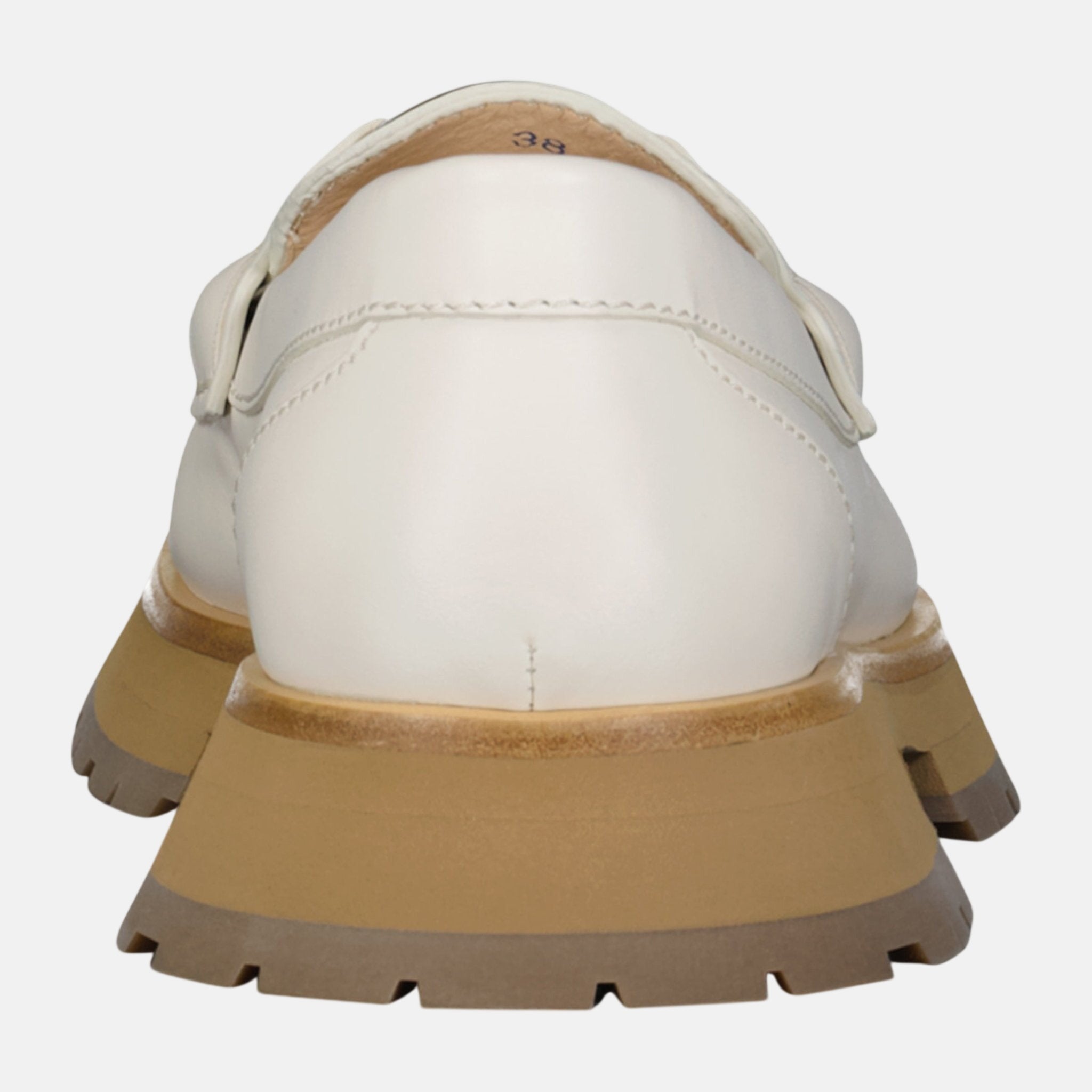 Moncler Womens Bell Loafers White – D11 | Studio DOS by Designer Outlet Sales