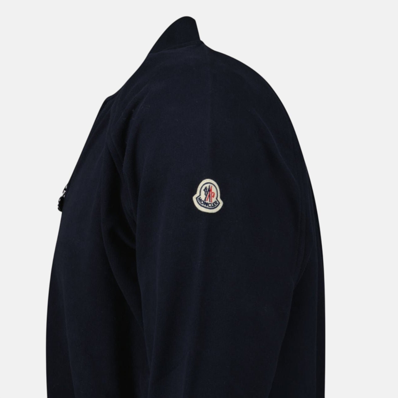 Moncler Womens Classic Bomber Jacket Navy – C92 | Studio DOS by Designer Outlet Sales