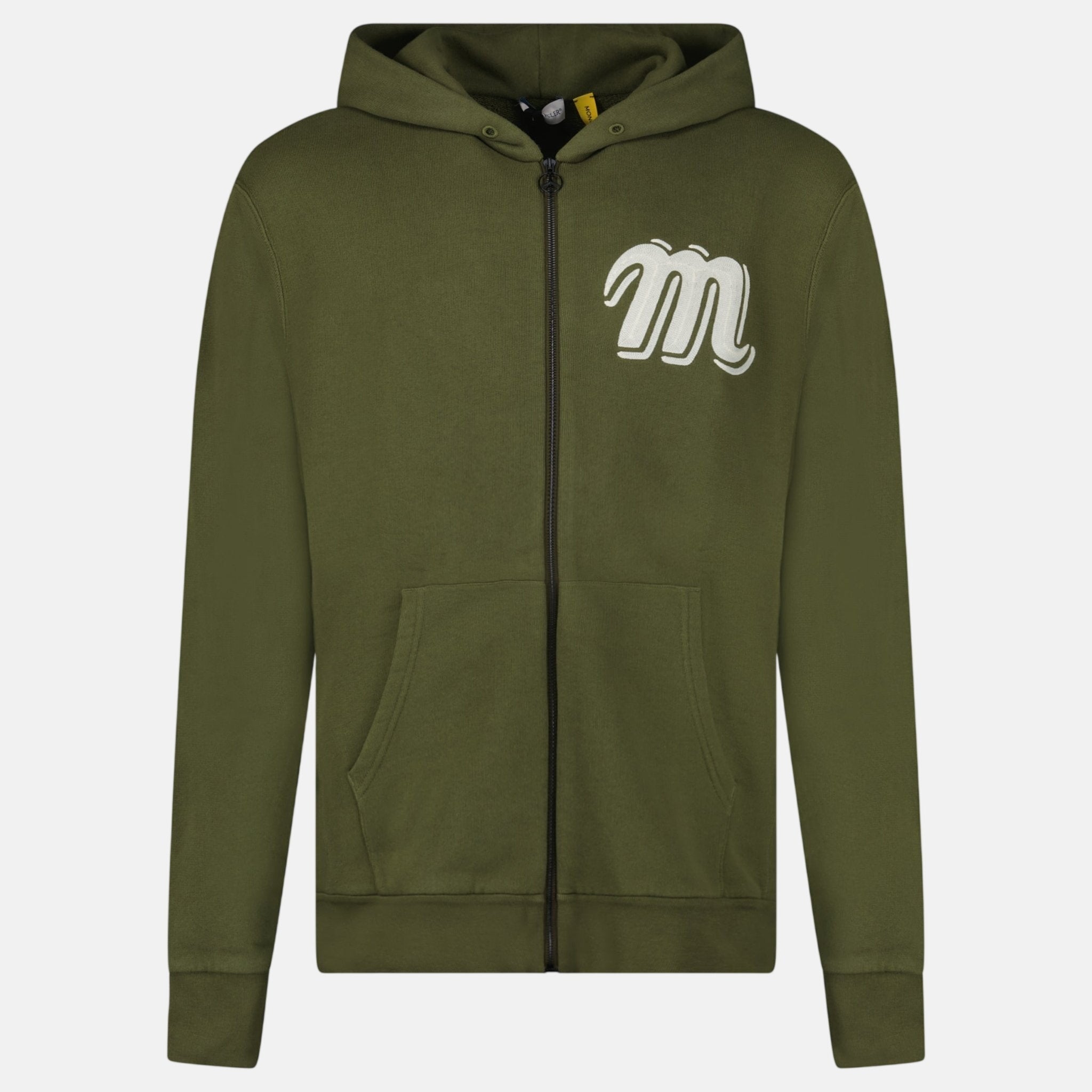 Moncler x Mercedes - Benz by Nigo Long Sleeve Zip Hoodie Khaki Green – G38 | Studio DOS by Designer Outlet Sales