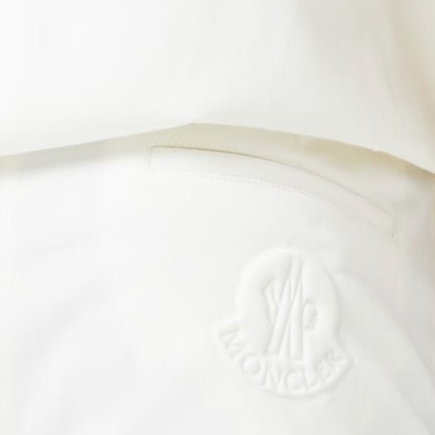 Moncler Zip Trousers White – A43 | Studio DOS by Designer Outlet Sales