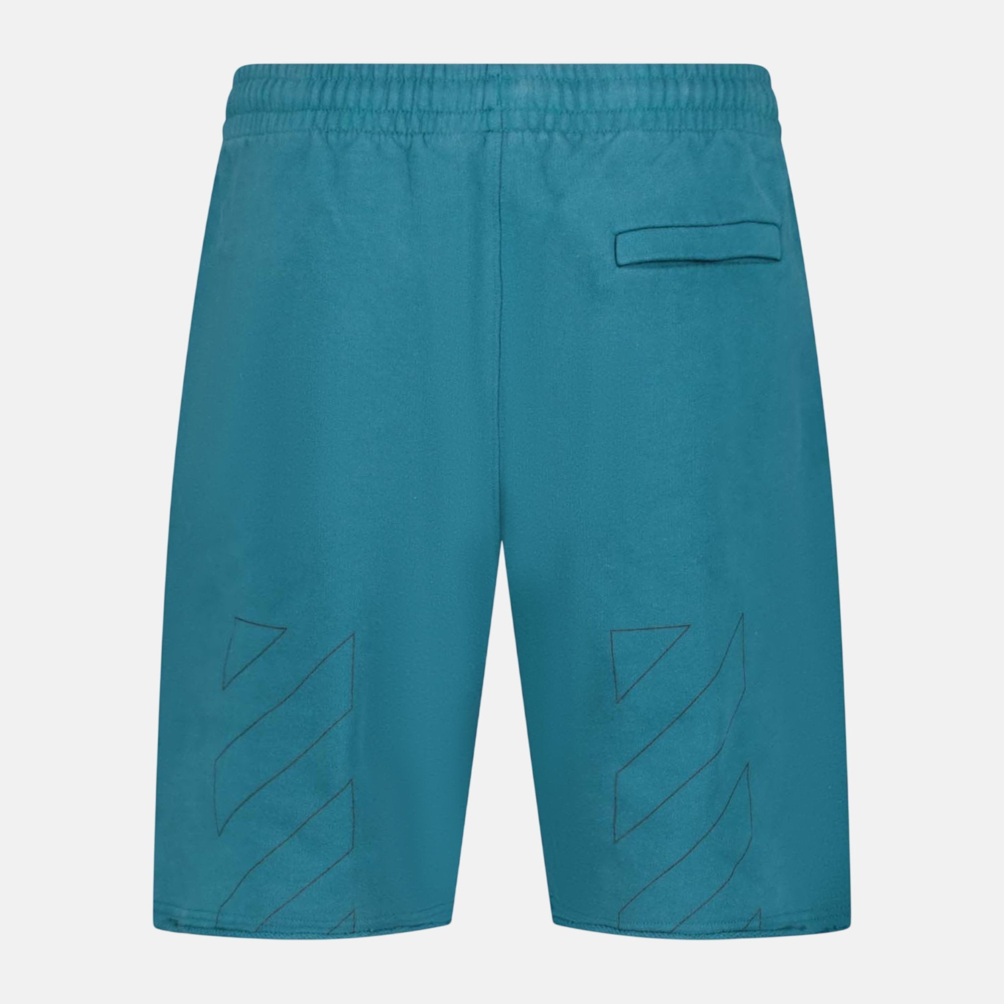 Off - White Bermuda Cotton Shorts Duck Green – C13 | Studio DOS by Designer Outlet Sales