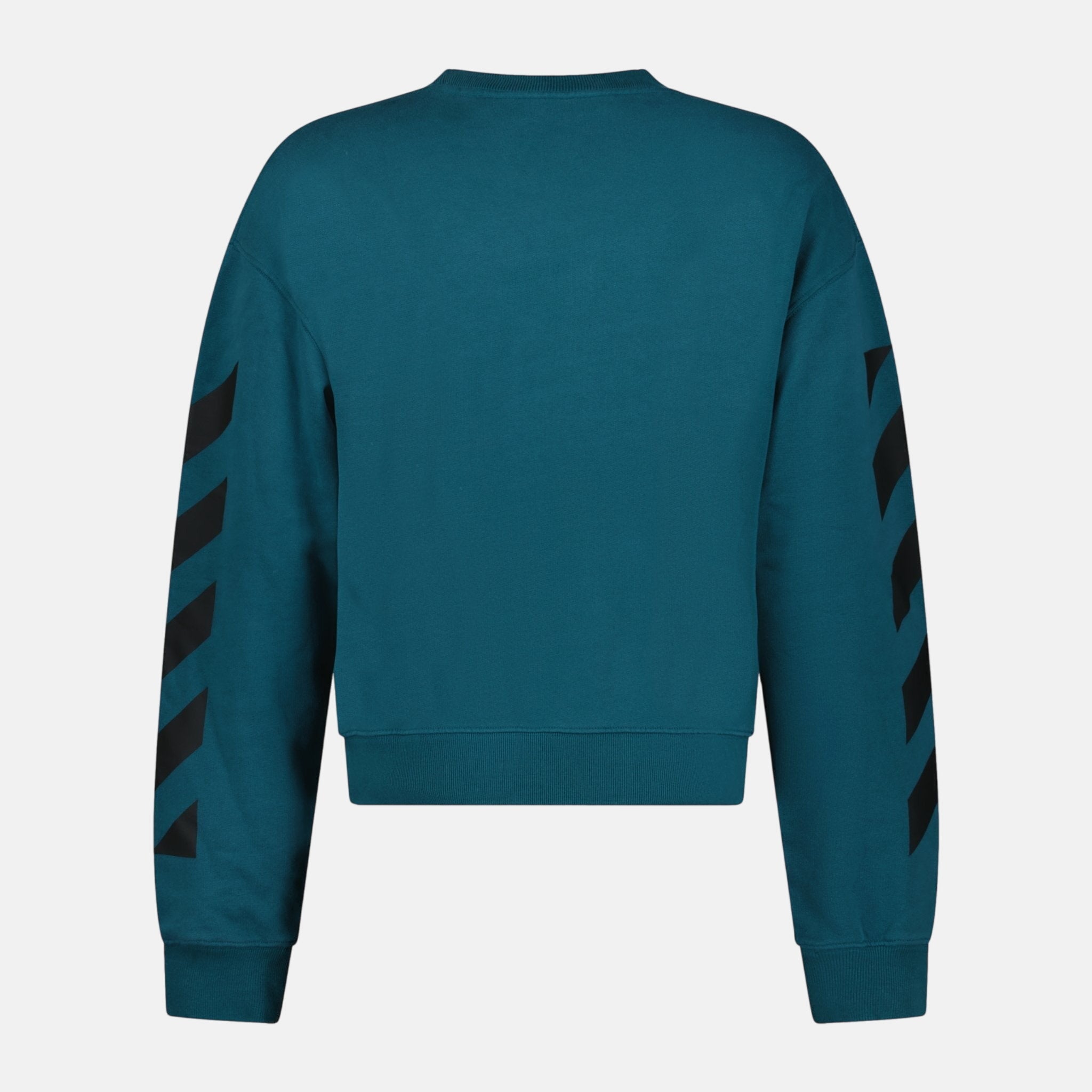 Off - White Crewneck Sweatshirt Duck Green – B24 | Studio DOS by Designer Outlet Sales