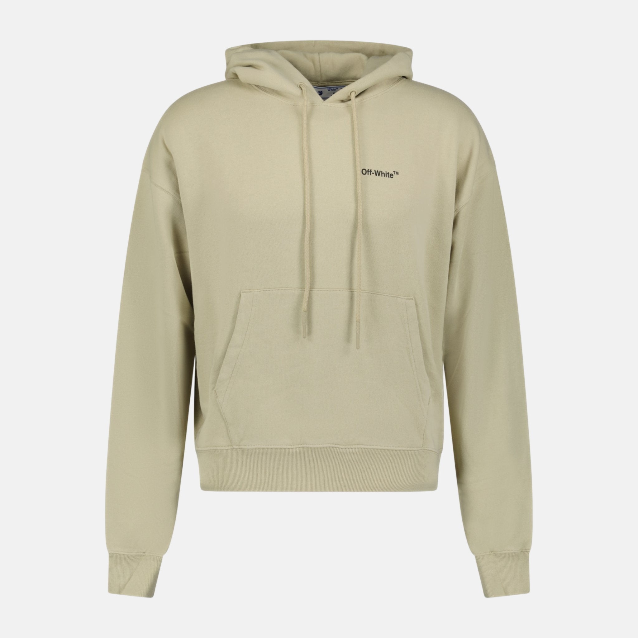 Off - White Hooded Sweatshirt Light Beige – A13 | Studio DOS by Designer Outlet Sales