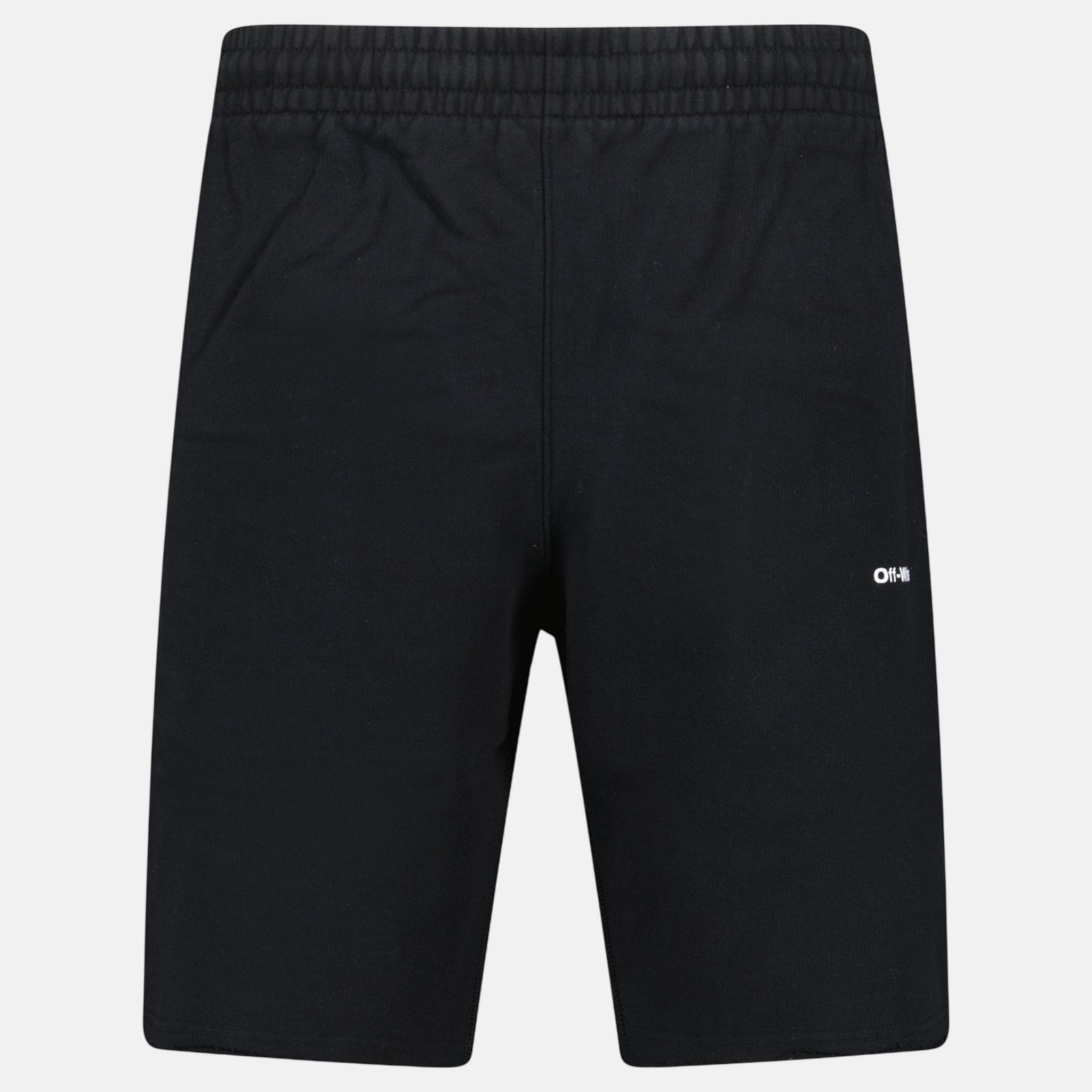 Off - White Wave Cotton Sweat Shorts Black – B12 | Studio DOS by Designer Outlet Sales