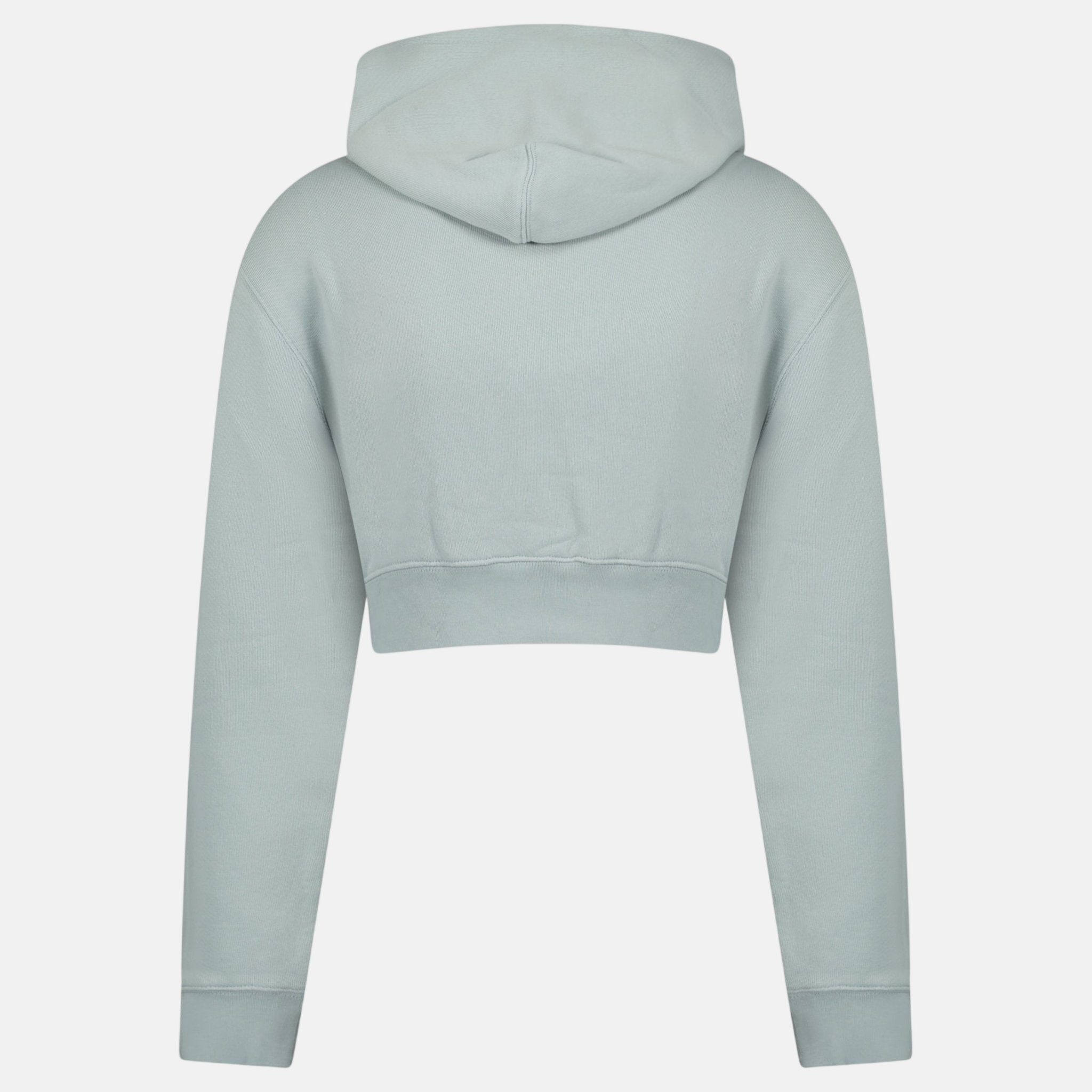 Off - White Womens 70's Type Logo Crop Sweatshirt Grey – E4 | Studio DOS by Designer Outlet Sales