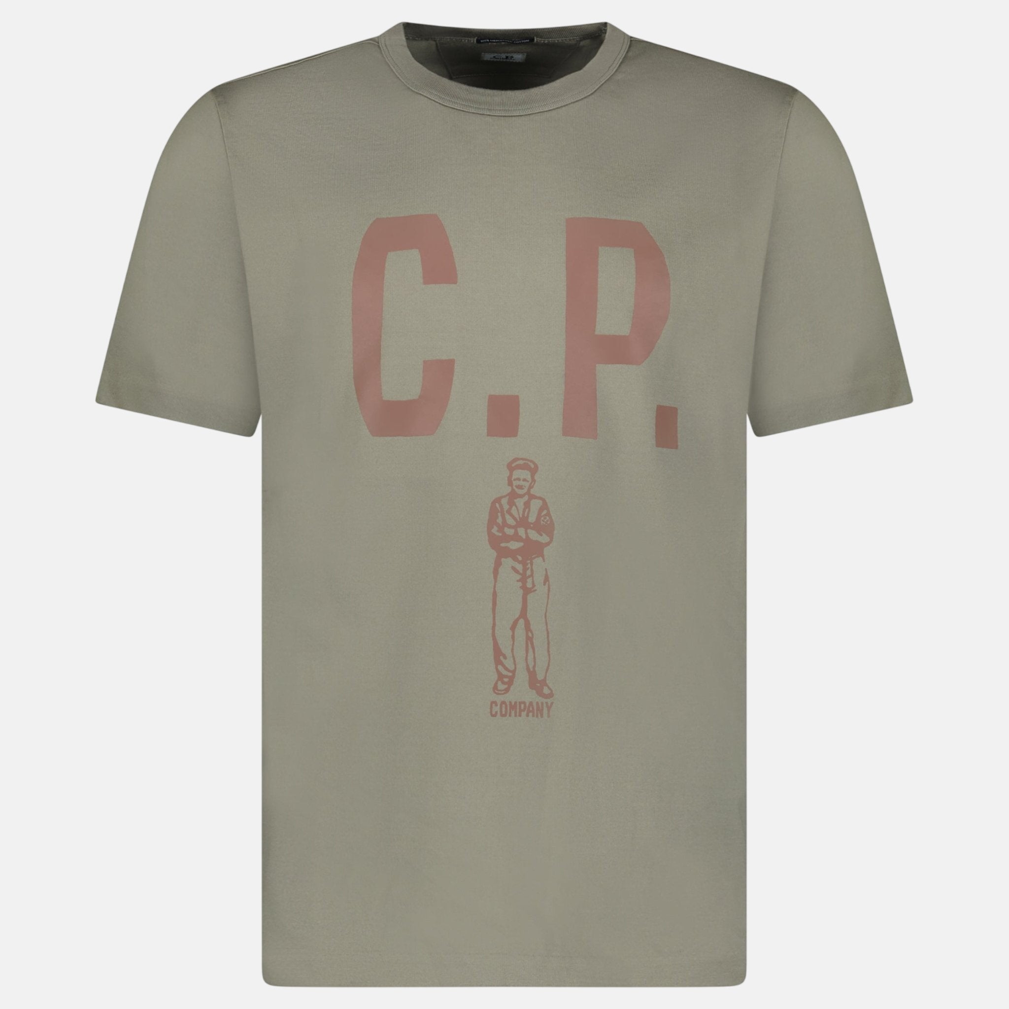 CP Company Mercerized 30/2 Jersey Sailor T-Shirt Fallen Rock