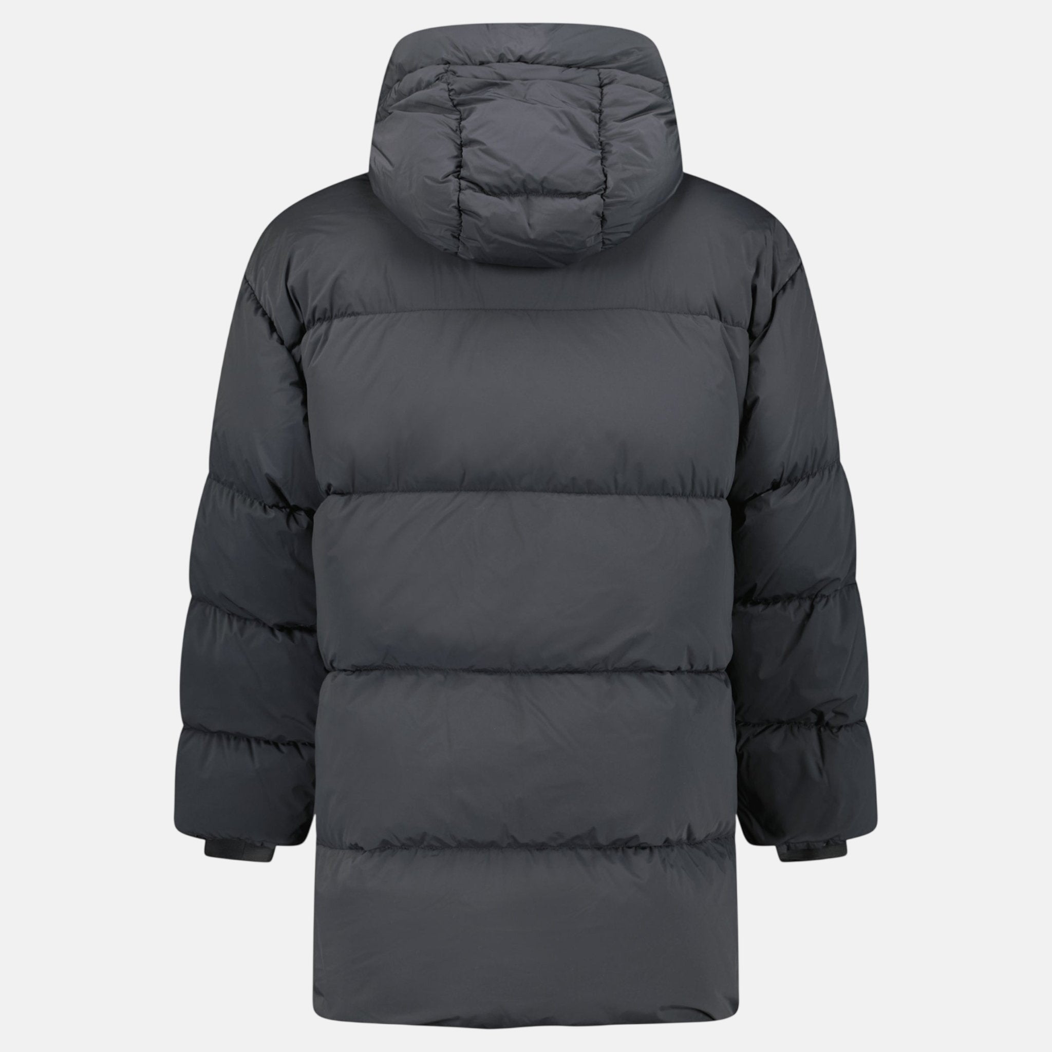CP Company Nycra-R Hooded Long Down Jacket Dark Shadow