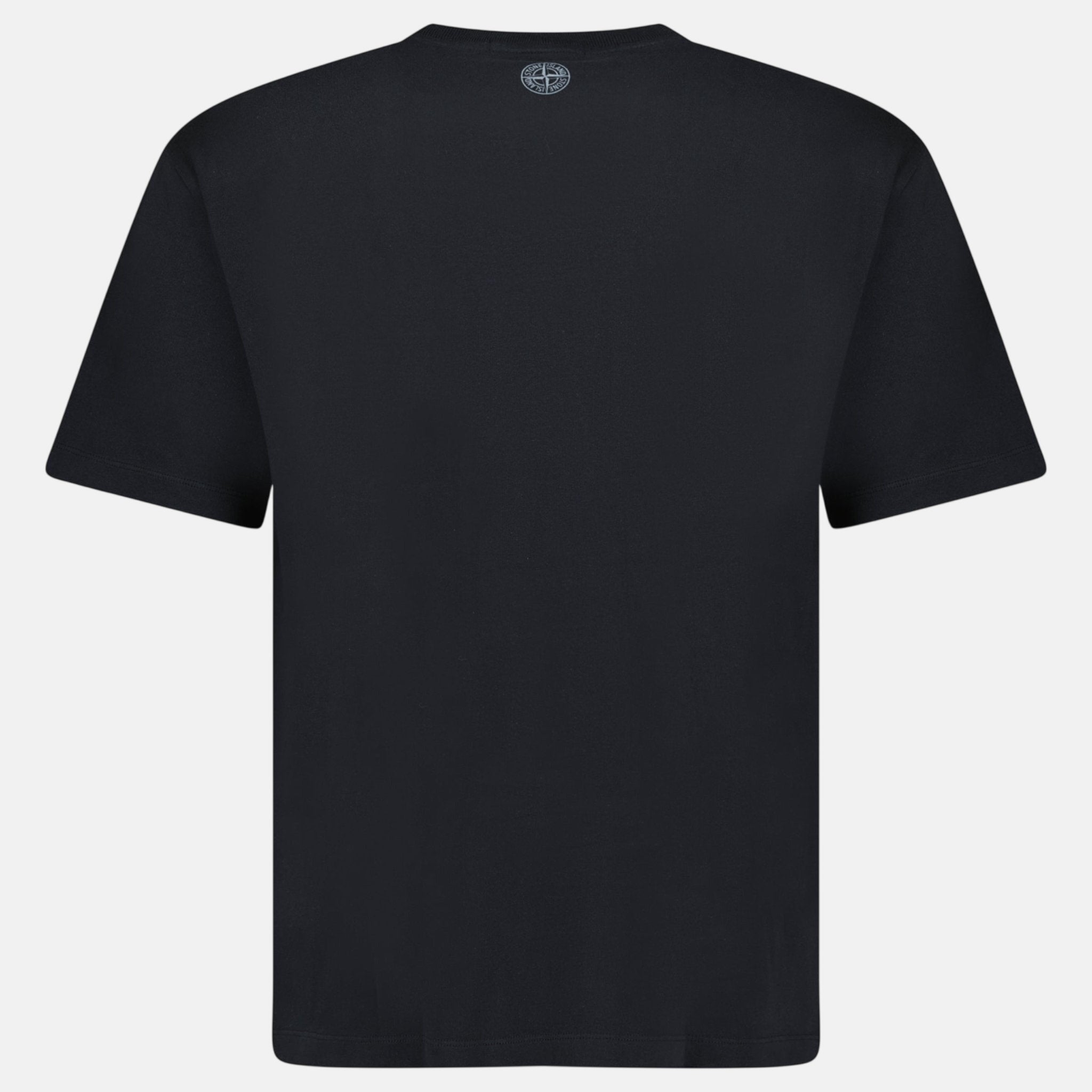 Stone Island 24/2 Optical One Print T-Shirt Black