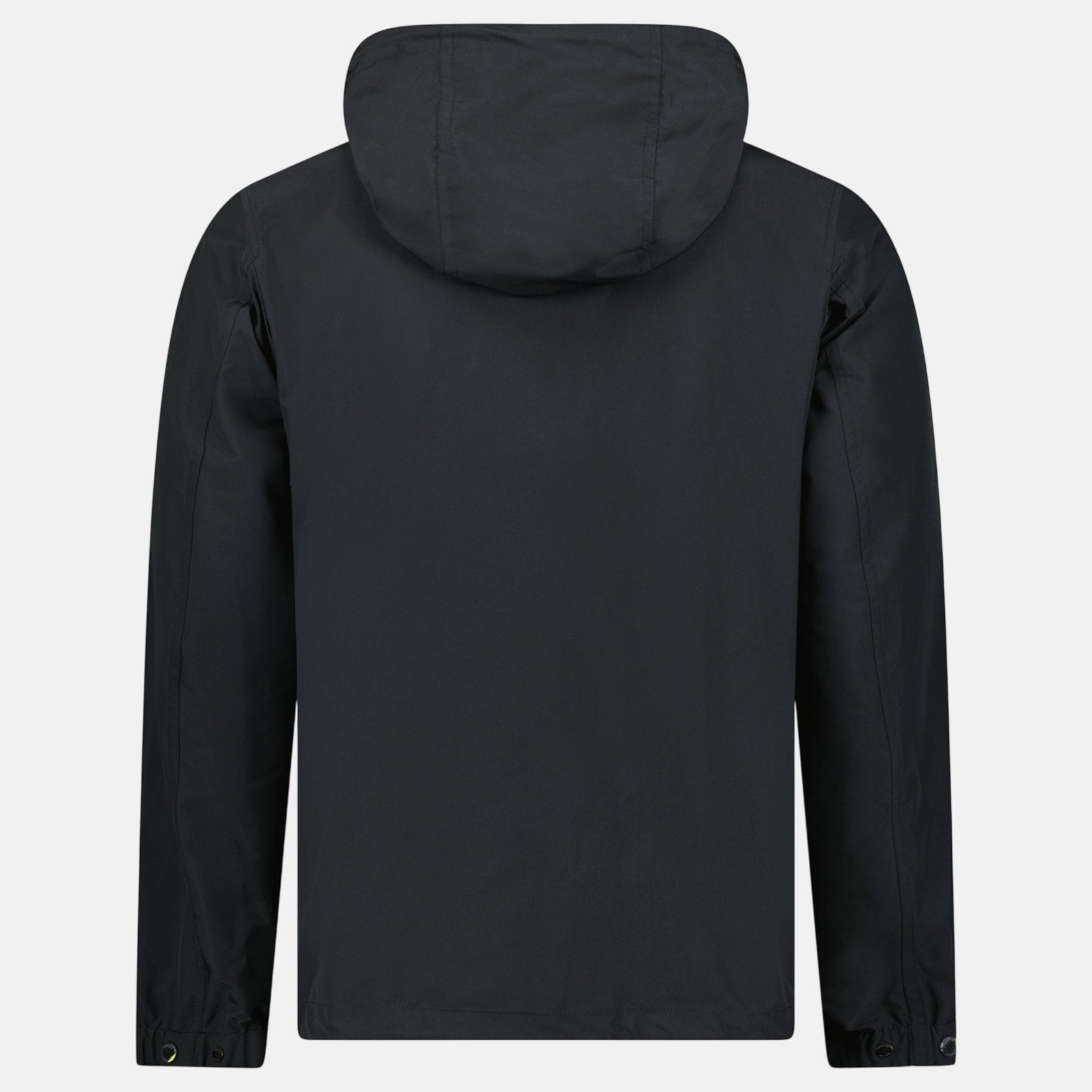 Burberry 'Stanford' Zip-Up Stripe Hooded Jacket Black