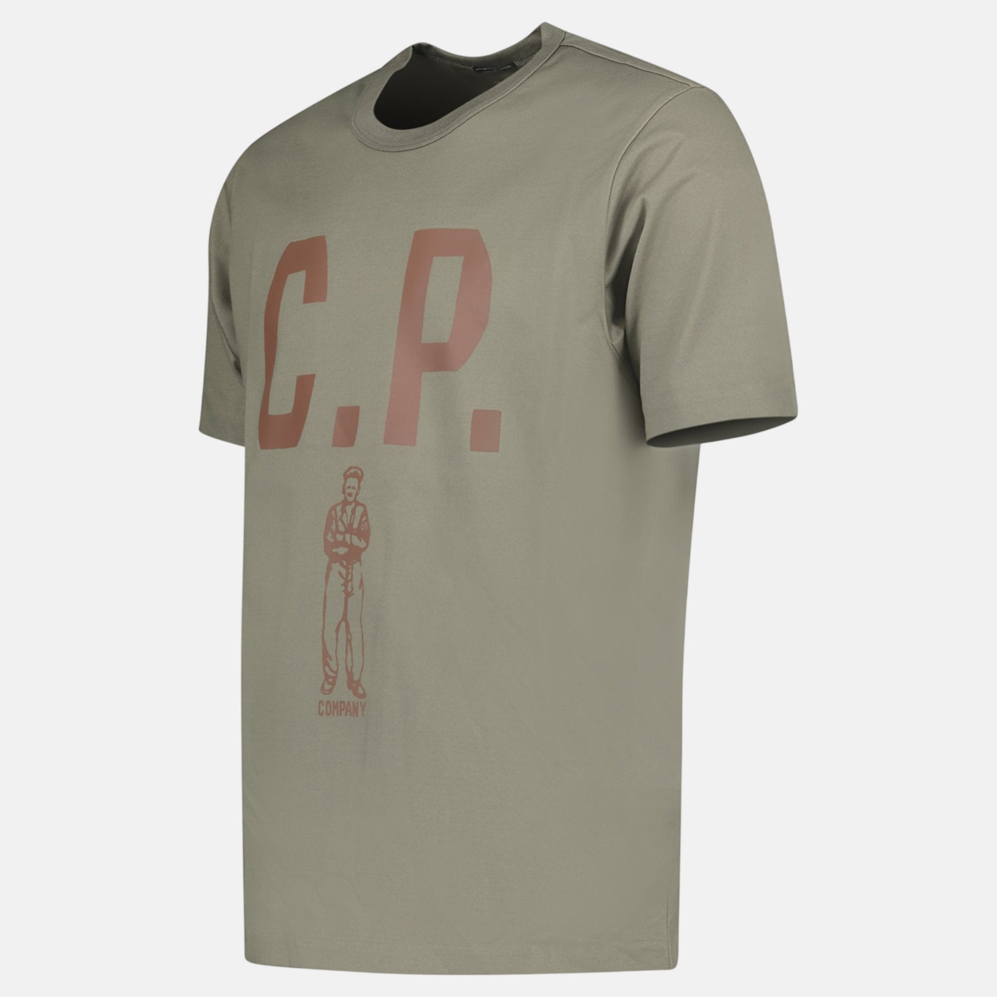 CP Company Mercerized 30/2 Jersey Sailor T-Shirt Fallen Rock