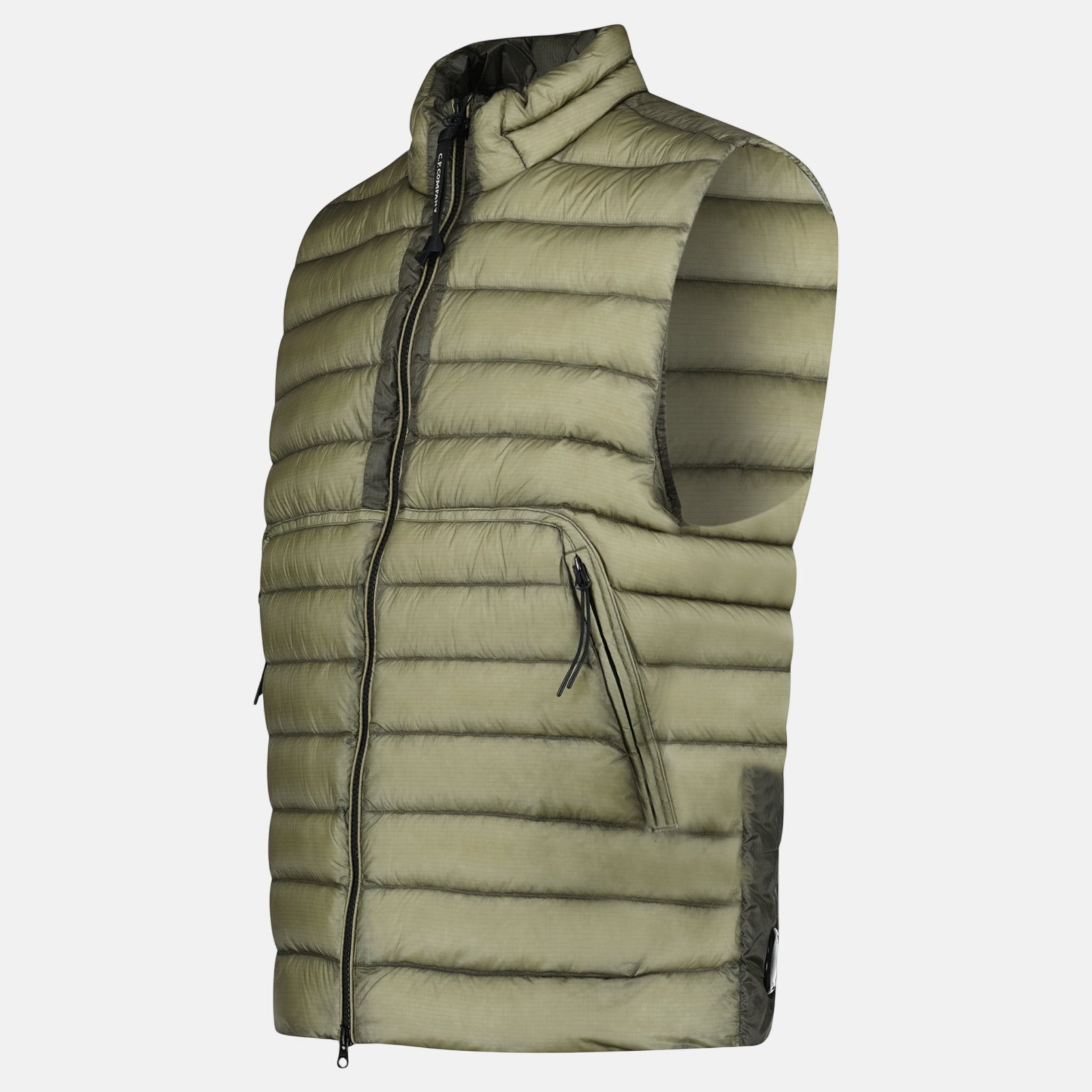 CP Company D.D. Shell Lightweight Lens Gilet Fallen Rock