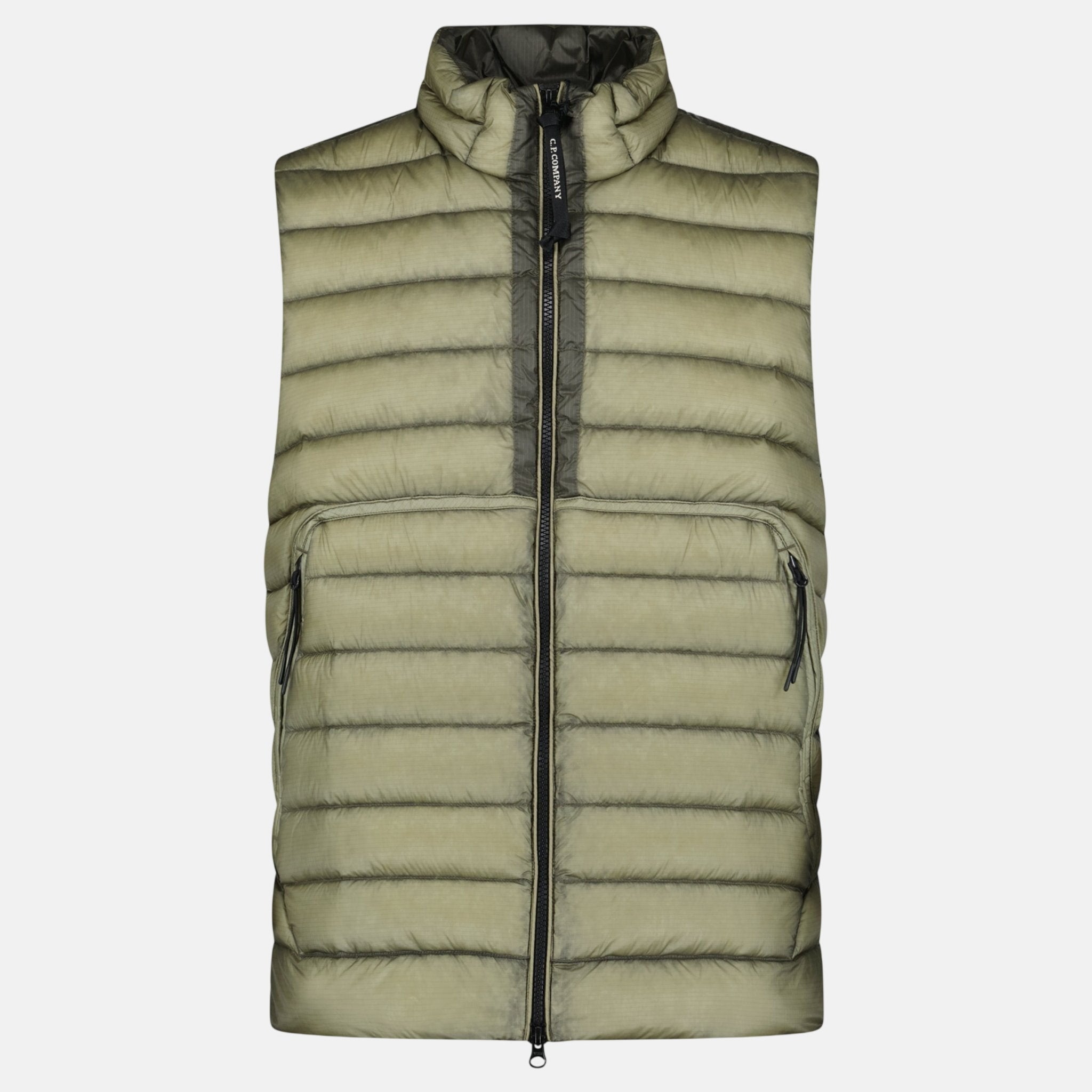 CP Company D.D. Shell Lightweight Lens Gilet Fallen Rock