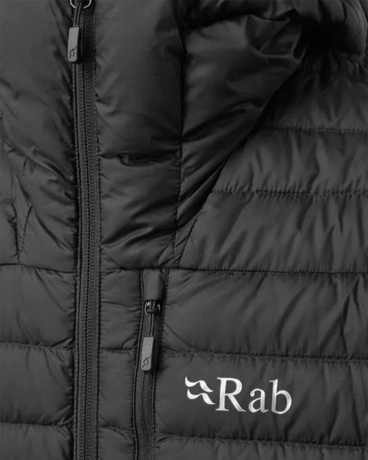 RAB MENS MICROLIGHT ALPINE DOWN JACKET BLACK-Designer Outlet Sales