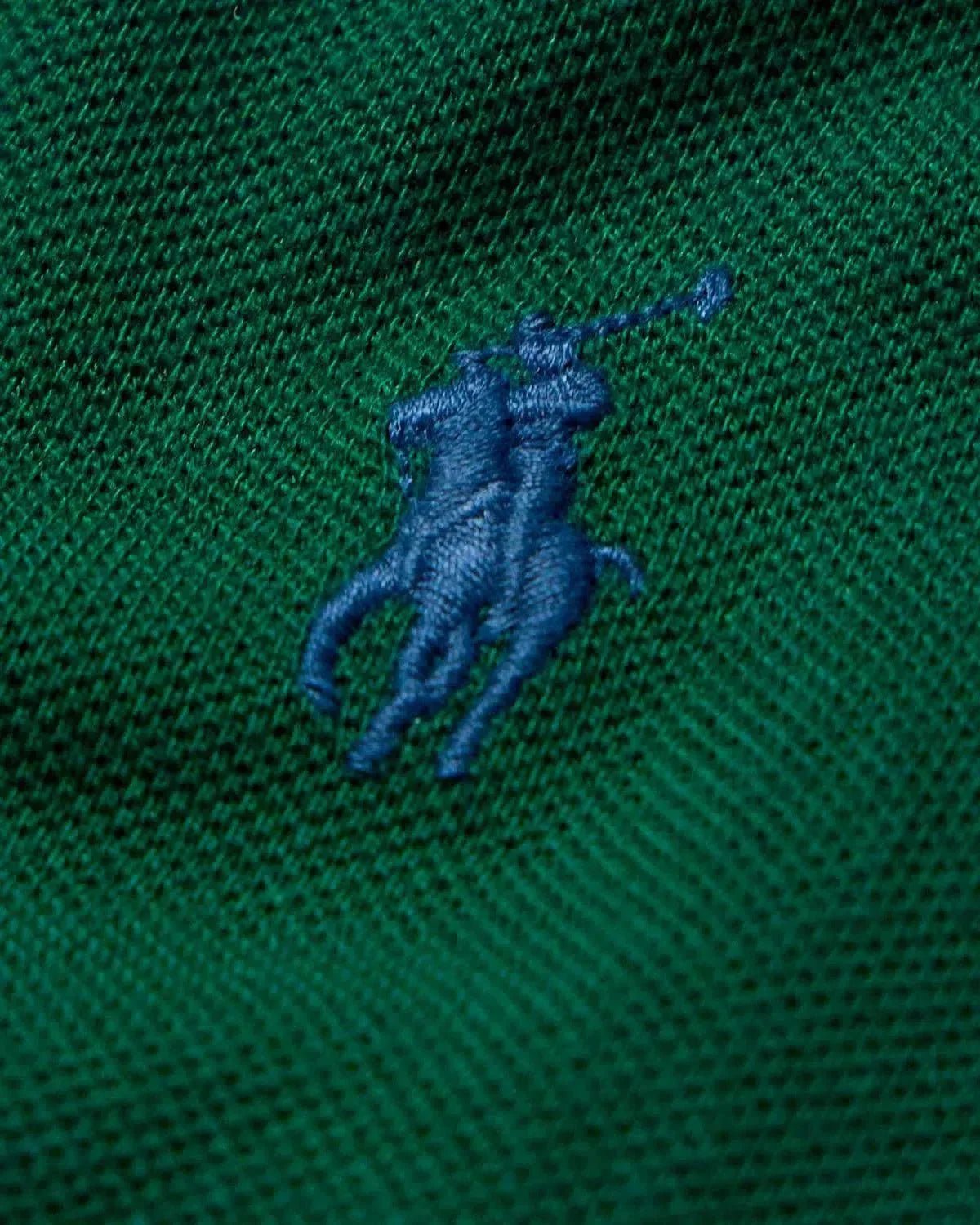 RALPH LAUREN CUSTOM SLIM FIT MESH TIPPED POLO SHIRT MOSS – RALPH-LAUREN-710842621-043-S | Studio DOS by Designer Outlet Sales