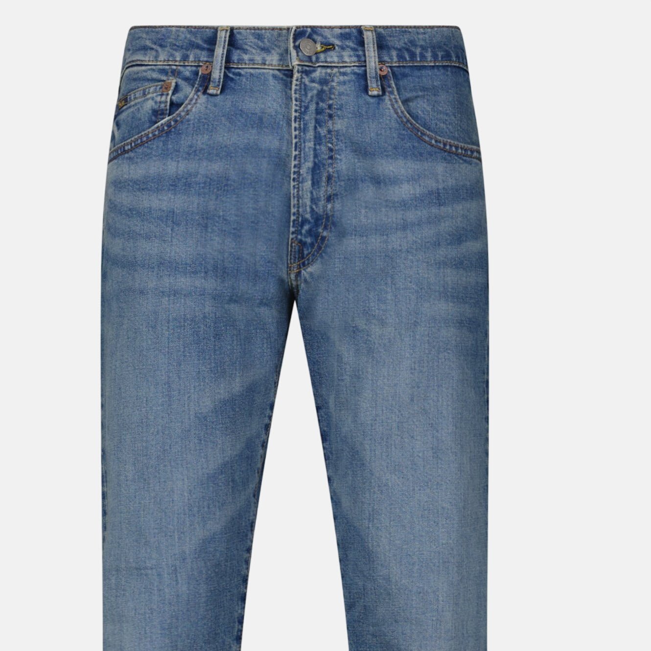Ralph Lauren Hampton Straight Stretch Jeans Mid Wash – A26 | Studio DOS by Designer Outlet Sales