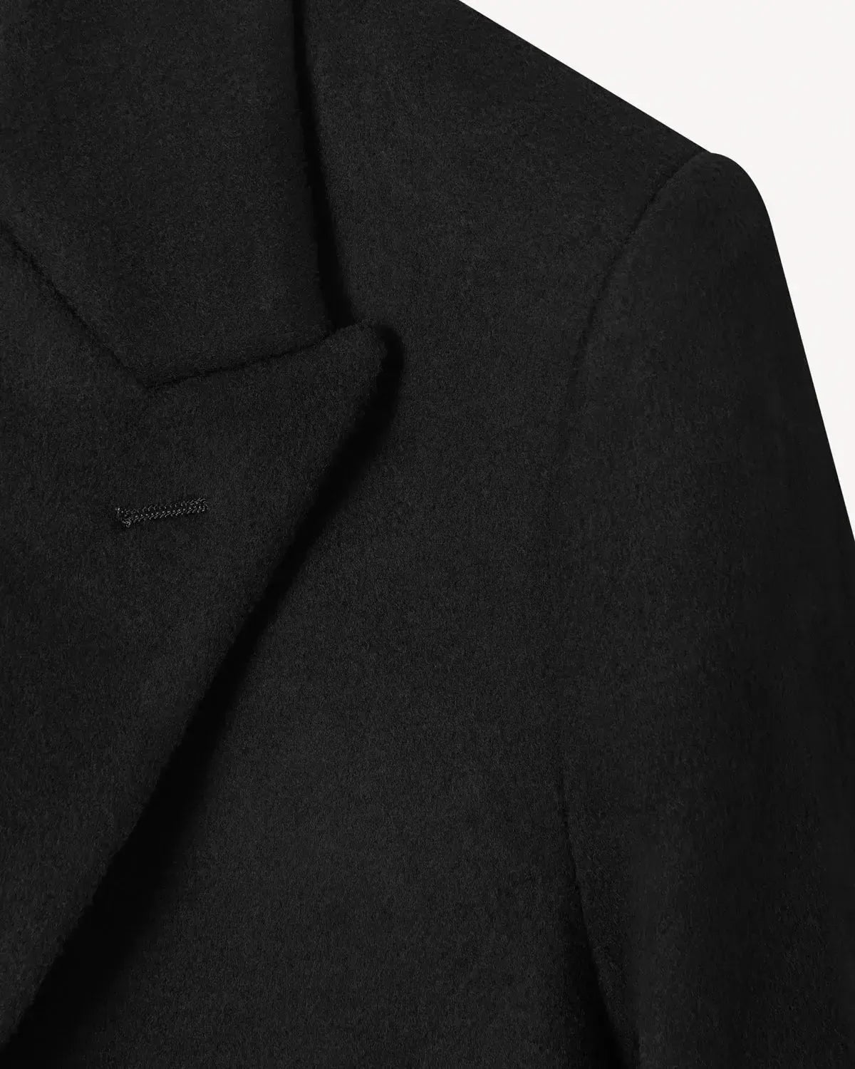 Richard James Wool Cashmere DB Overcoat Black – KIL-01038 | Studio DOS by Designer Outlet Sales