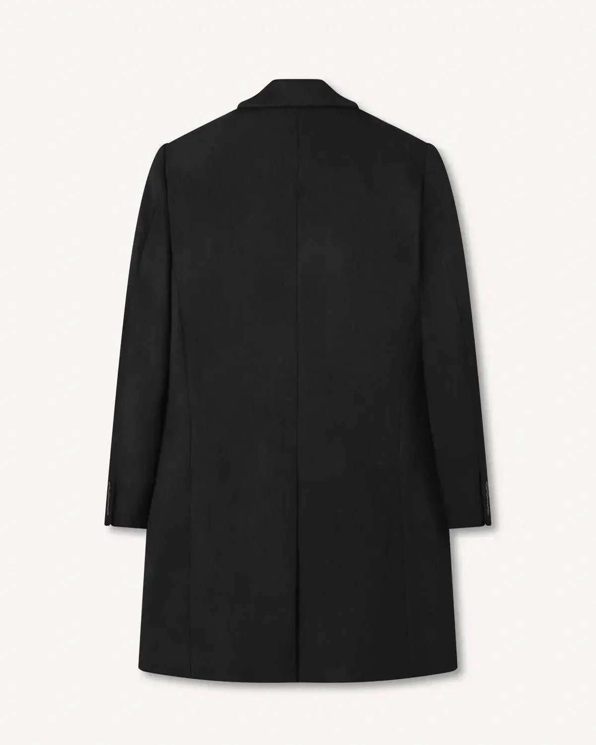 Richard James Wool Cashmere DB Overcoat Black – KIL-01038 | Studio DOS by Designer Outlet Sales