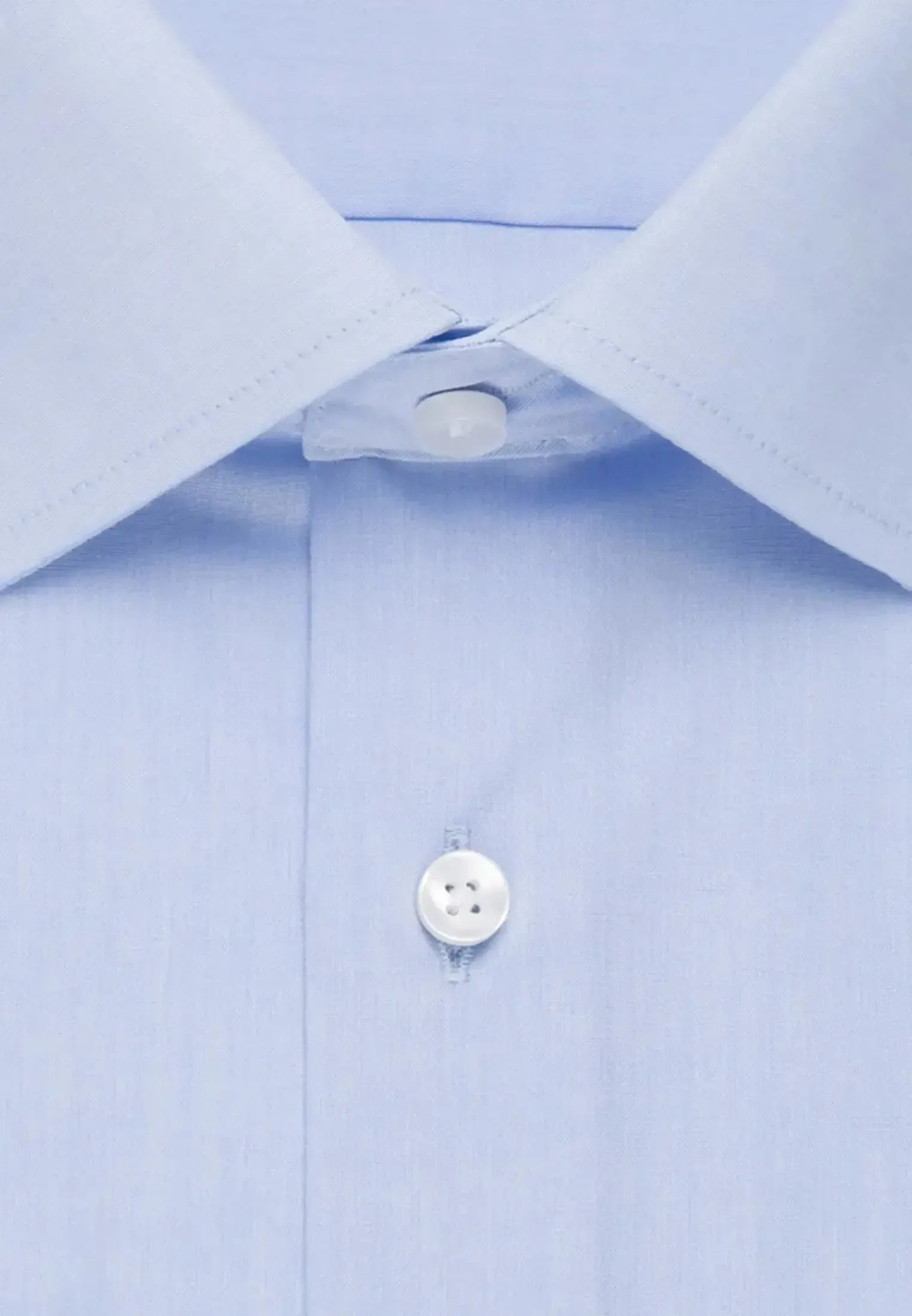 Seidensticker Mens Regular Fit No Iron Kent Collar Business Shirt Light Blue – 01.002000-15-38 | Studio DOS by Designer Outlet Sales
