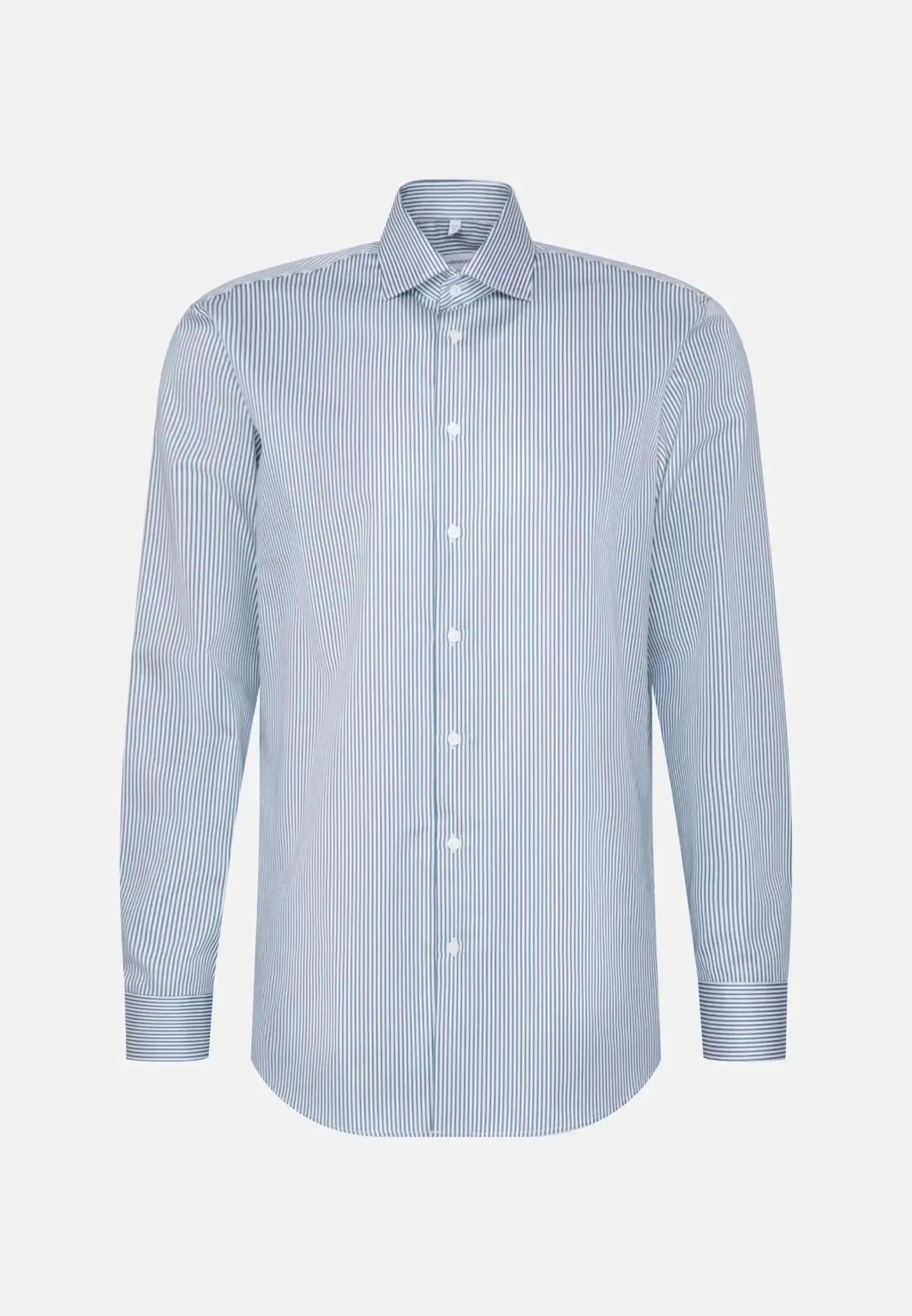 Seidensticker Regular Fit Easy Iron New Kent Striped Business Shirt Dark Teal – 01.145080-78-38 | Studio DOS by Designer Outlet Sales